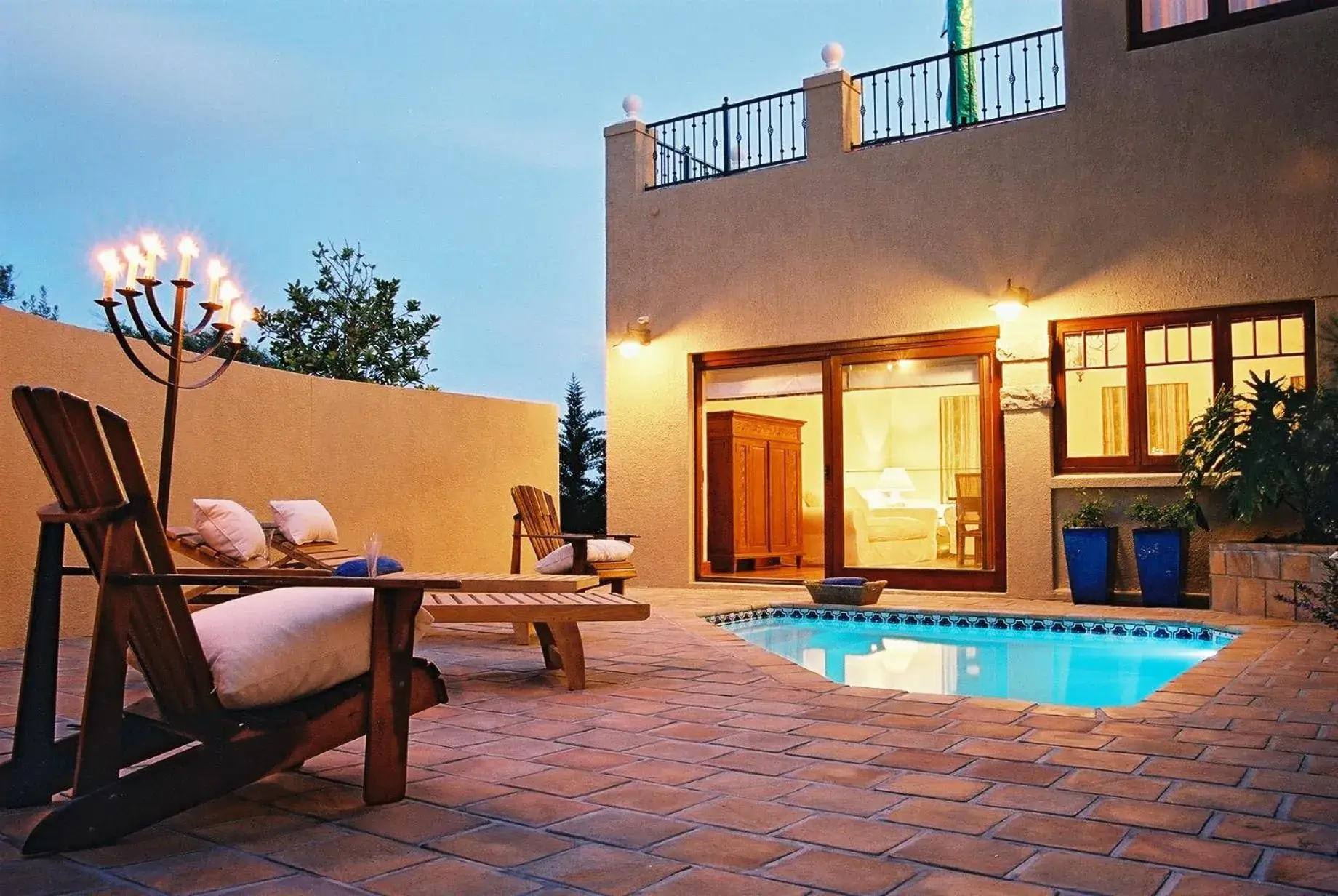 Swimming Pool in Lavender Manor Guest Lodge