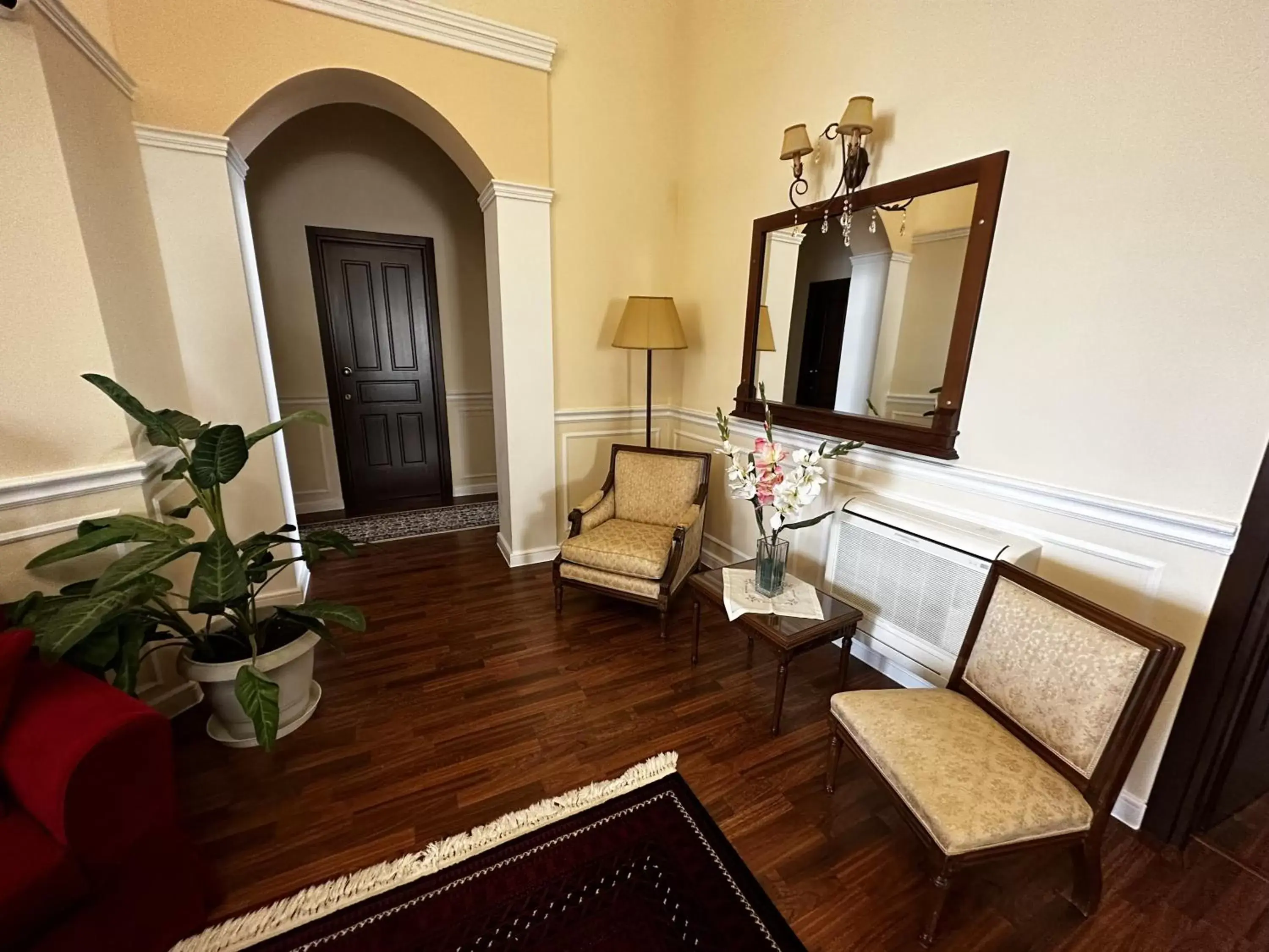 Living room, Seating Area in Hotel Aktaion Syros