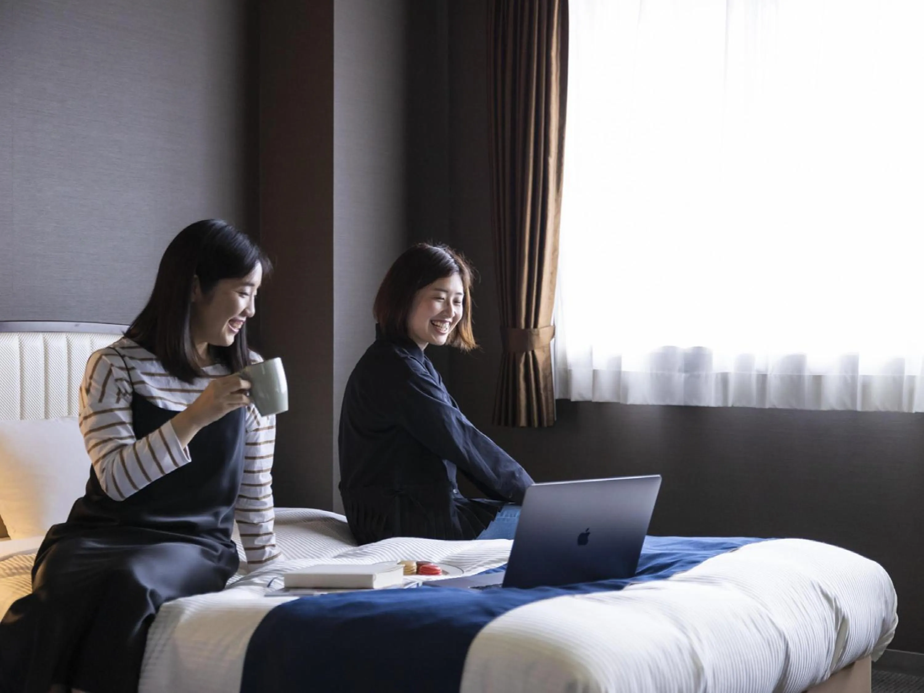People, Bed in Ariston Hotel Kobe