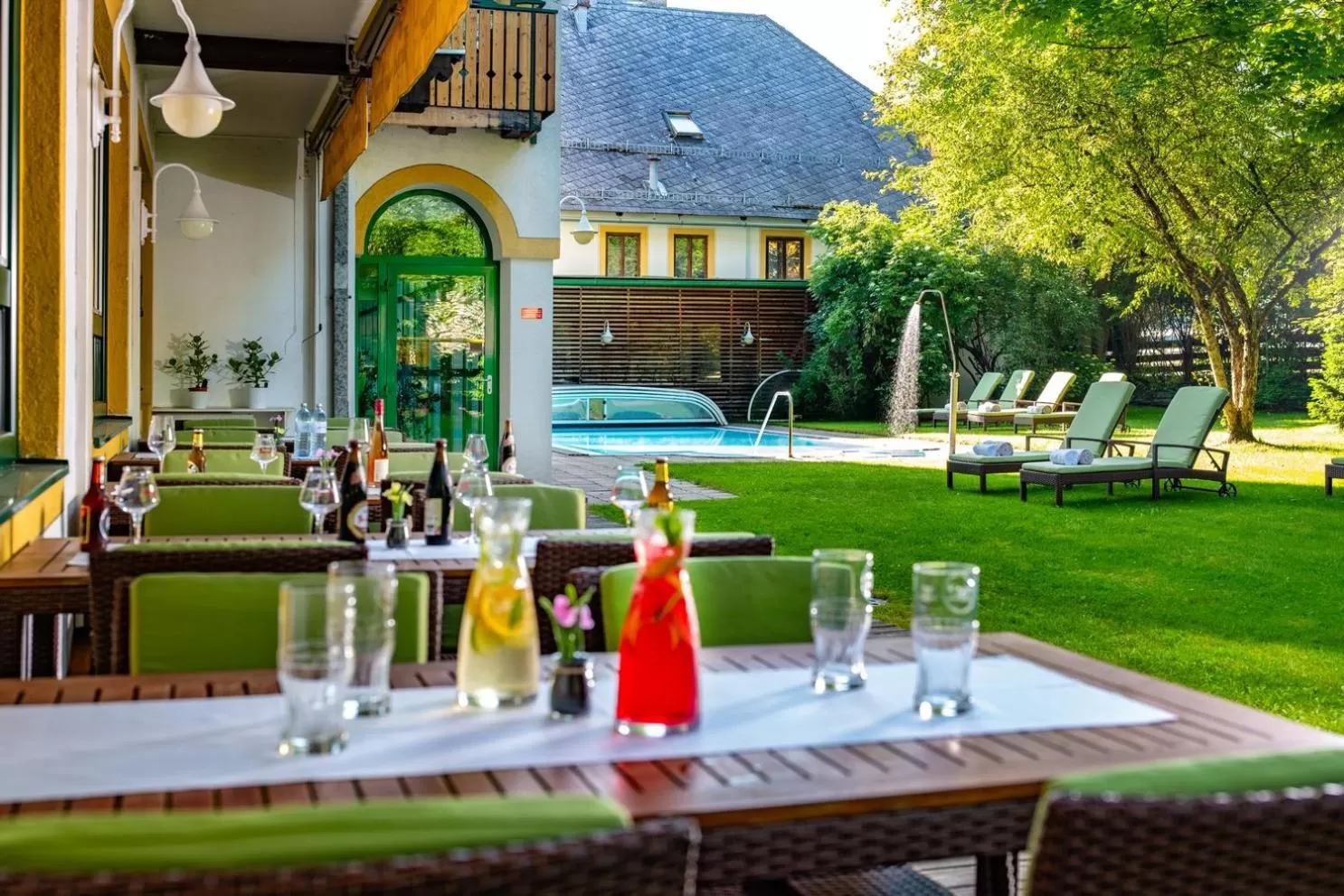 Lounge or bar in Hotel Alpenblick Kreischberg