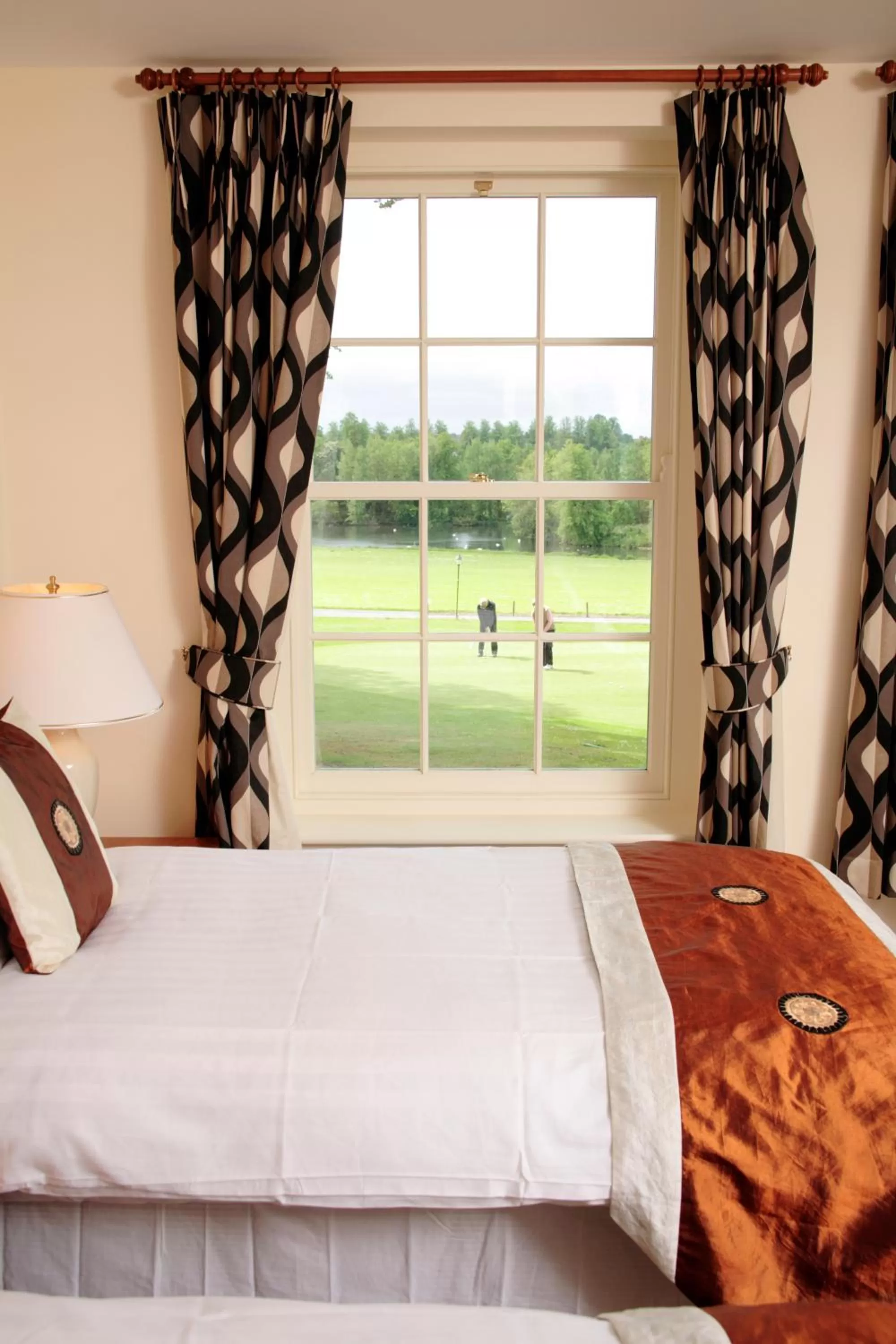 Bed in Donnington Grove Hotel & Golf Club