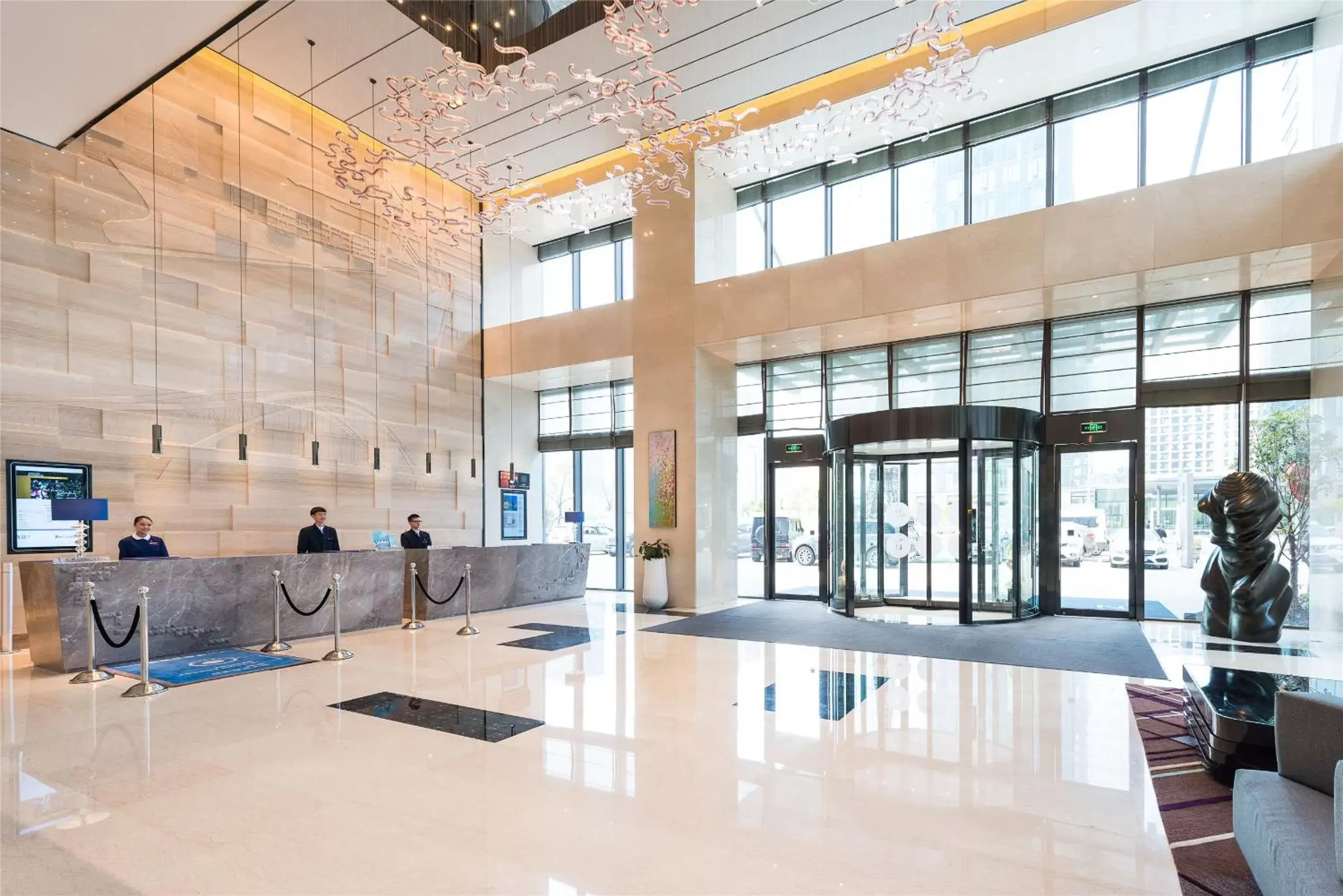 Lobby or reception in Novotel Ningbo East