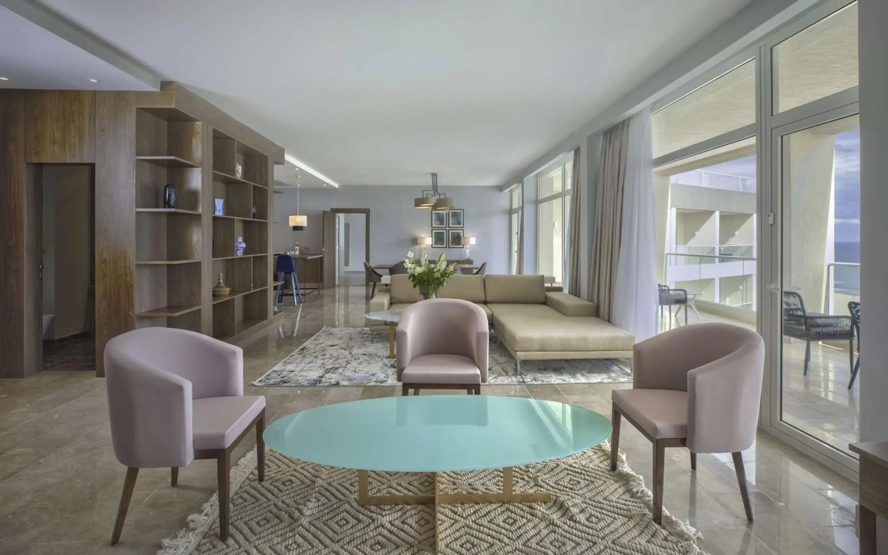 Living room, Seating Area in Hilton Skanes Monastir Beach Resort