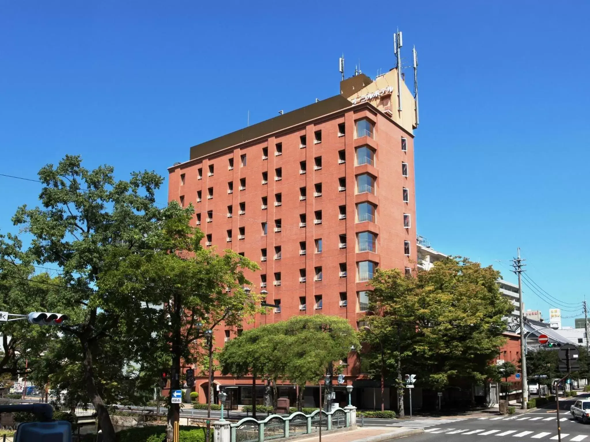 Facade/entrance, Property Building in Central Hotel Okayama