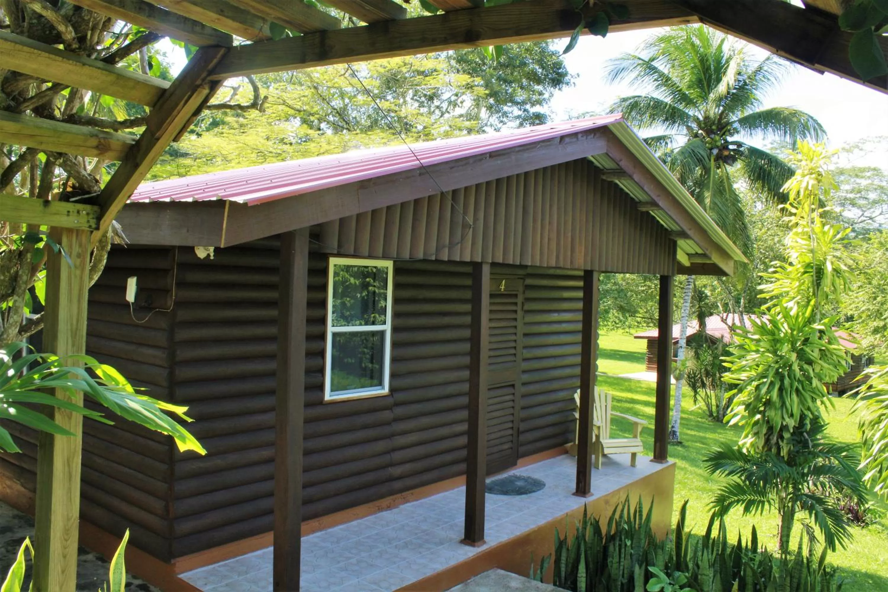 Property building in The Log Cab-Inn