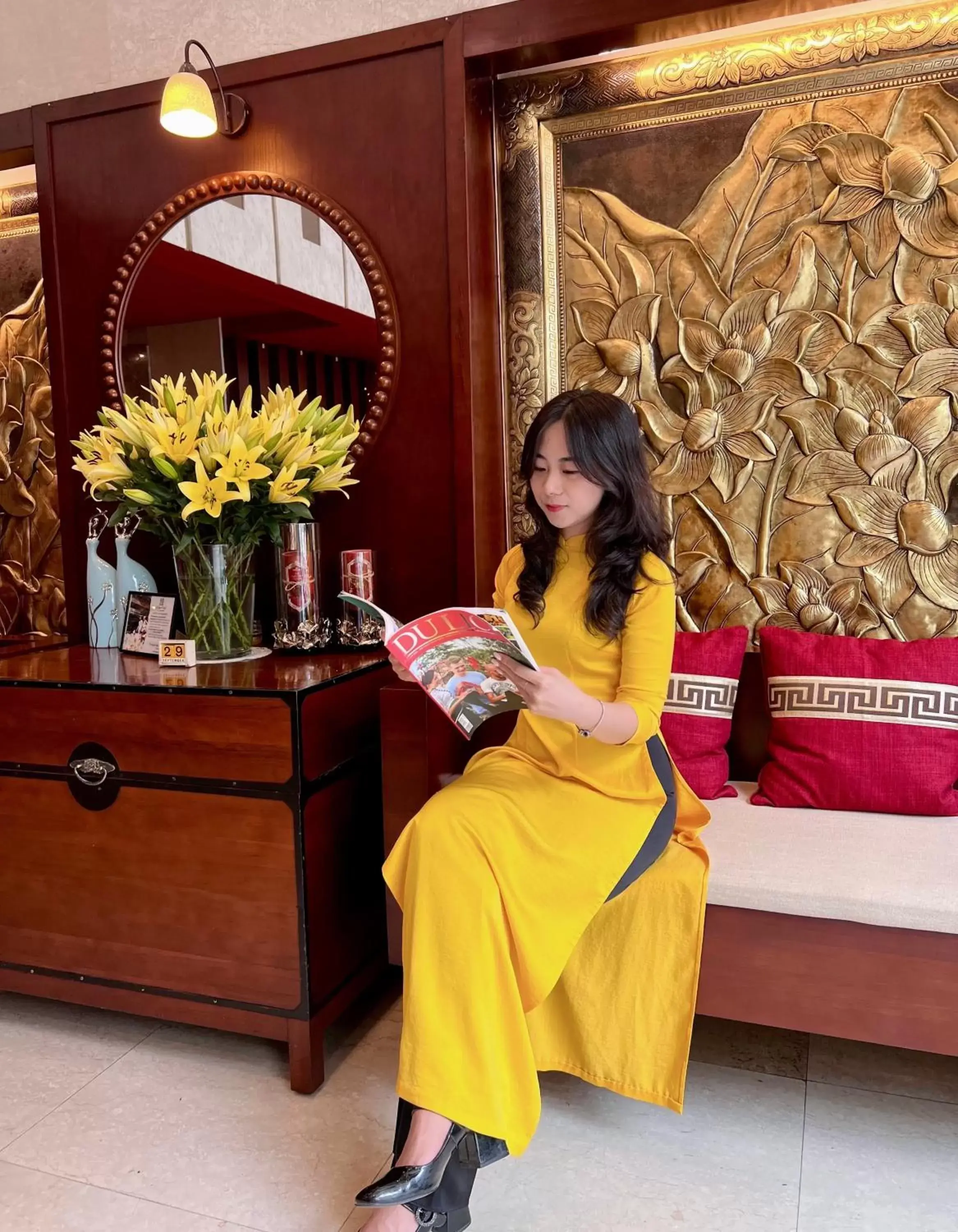 Lobby or reception in Au Coeur d'Hanoi Boutique Hotel Lobby or reception in Au Coeur d'Hanoi Boutique Hotel