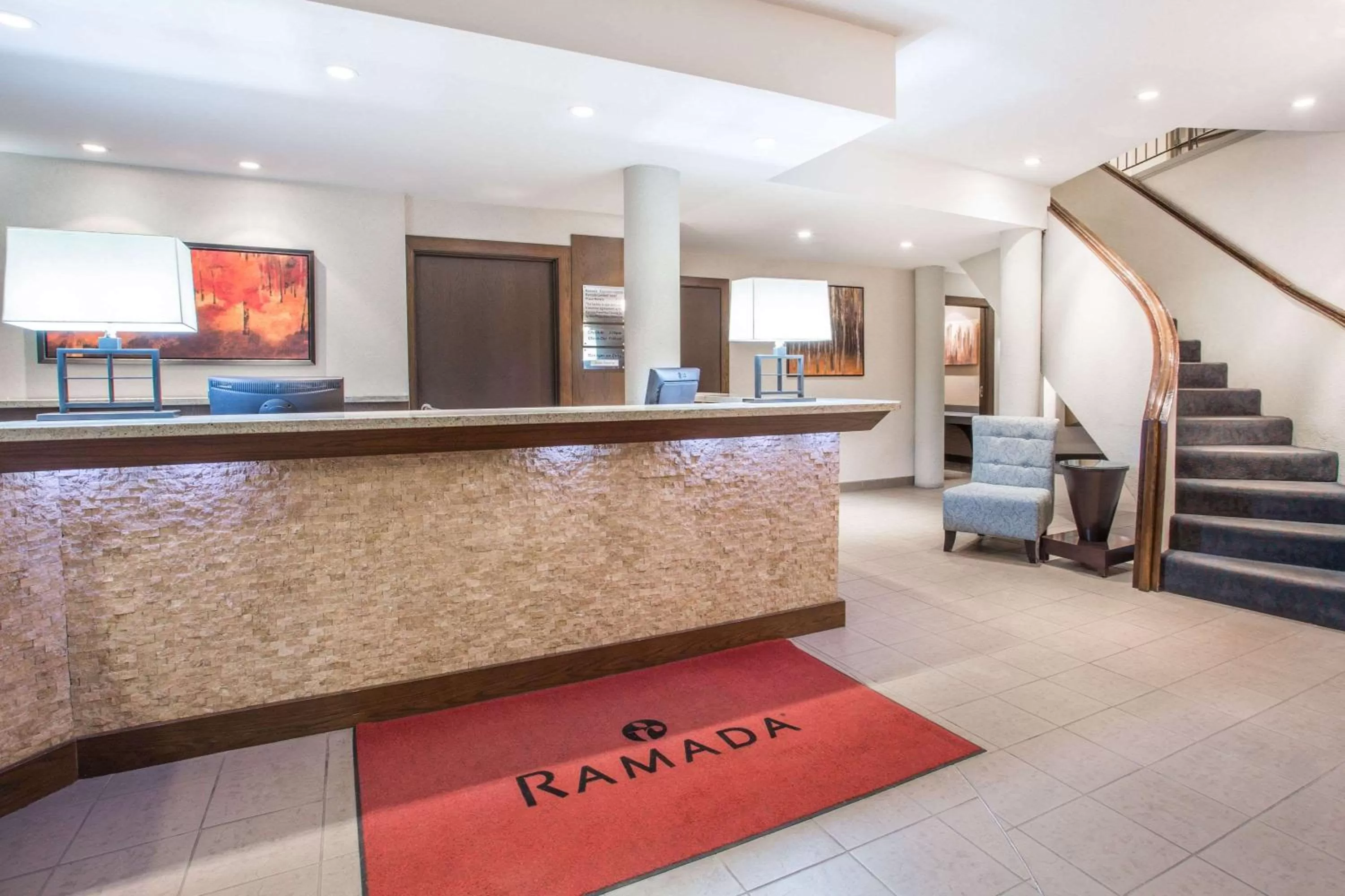 Lobby or reception in Ramada by Wyndham Kamloops