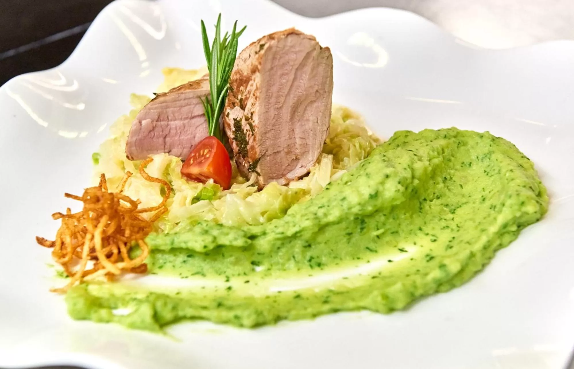 Food close-up in Hotel Pfeffermühle