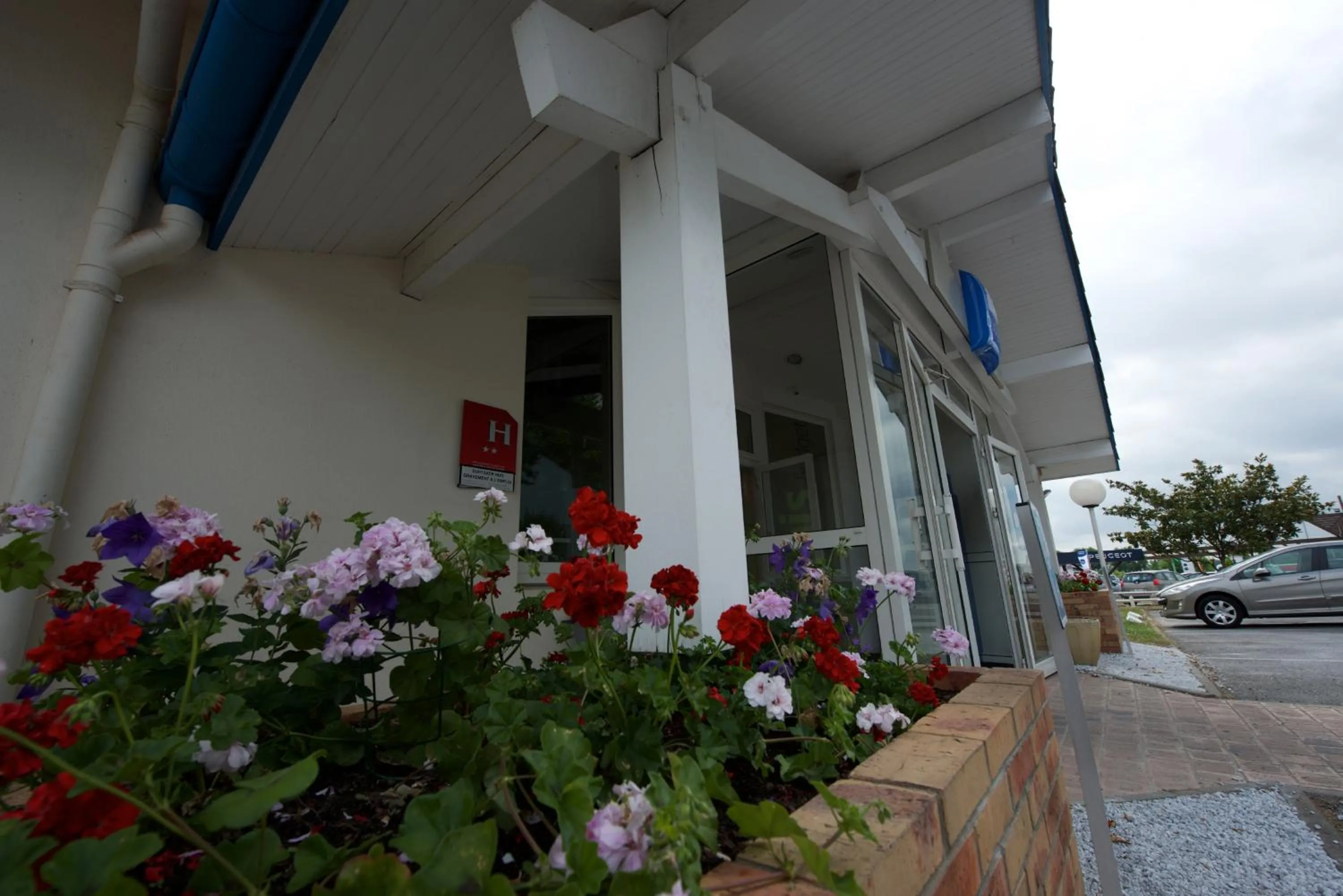 Facade/entrance in ibis budget Saint Paul Les Dax