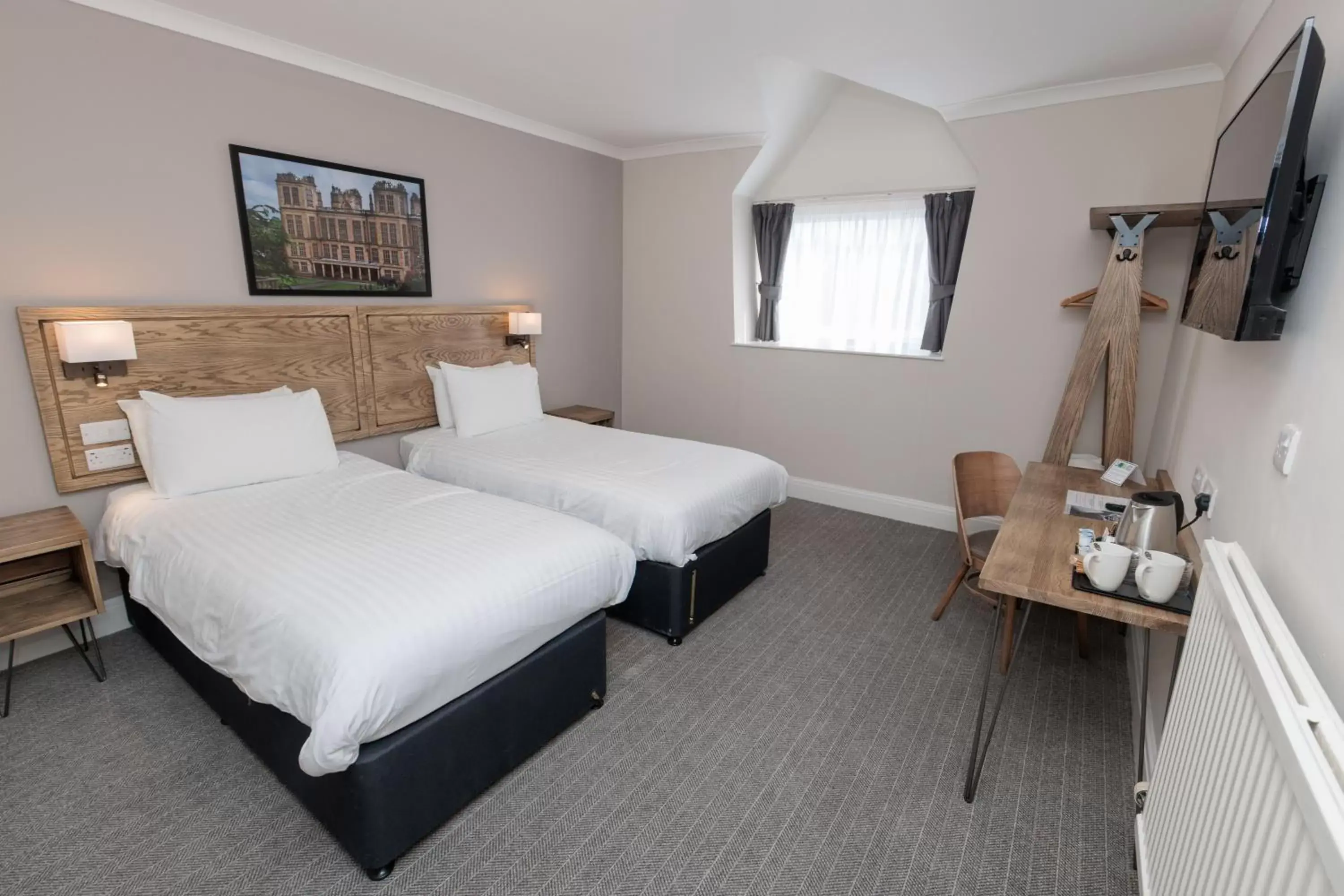 Bedroom, Bed in Olde House, Chesterfield by Marston's Inns