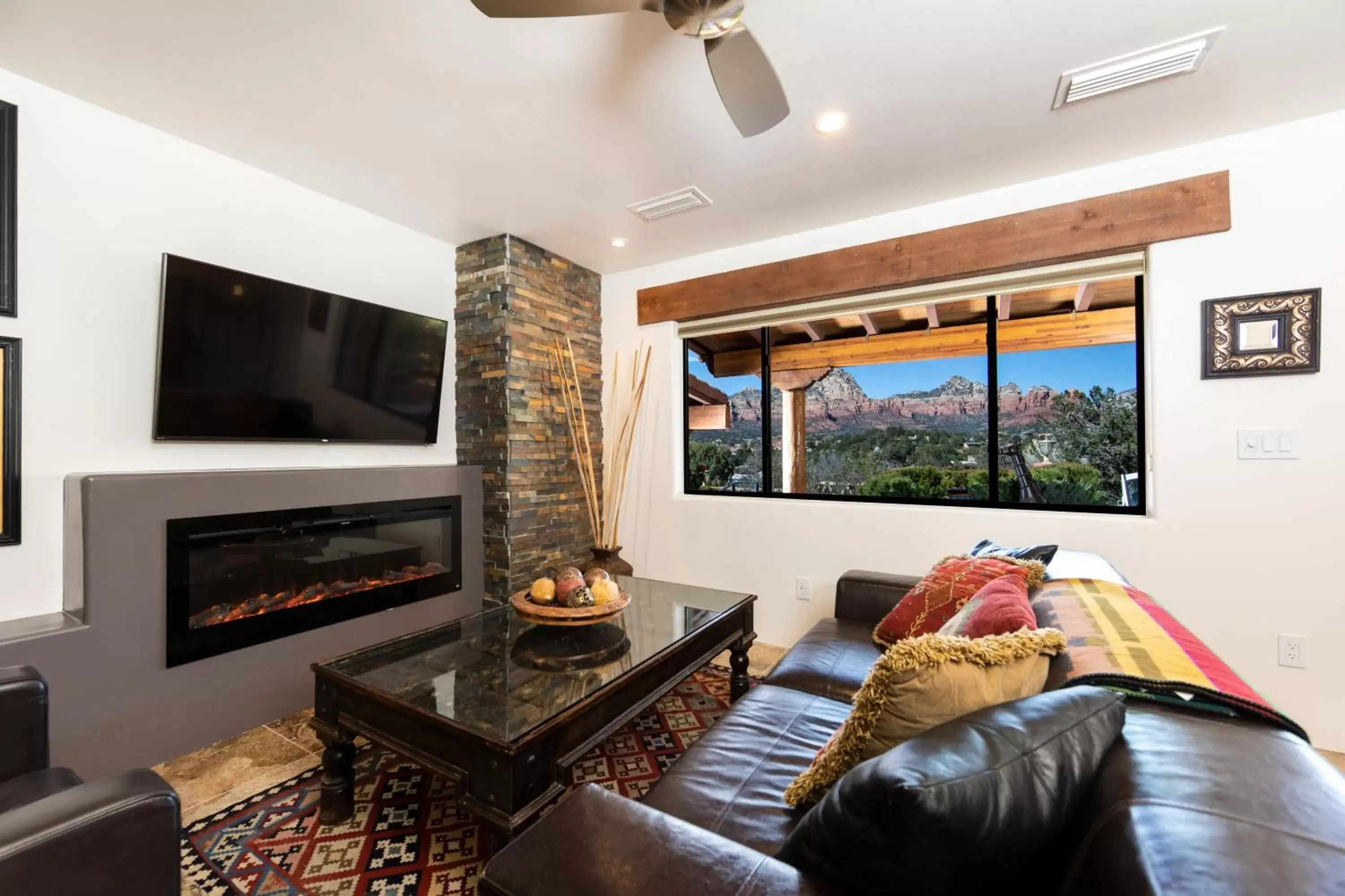 Living room, Seating Area in A Sunset Chateau