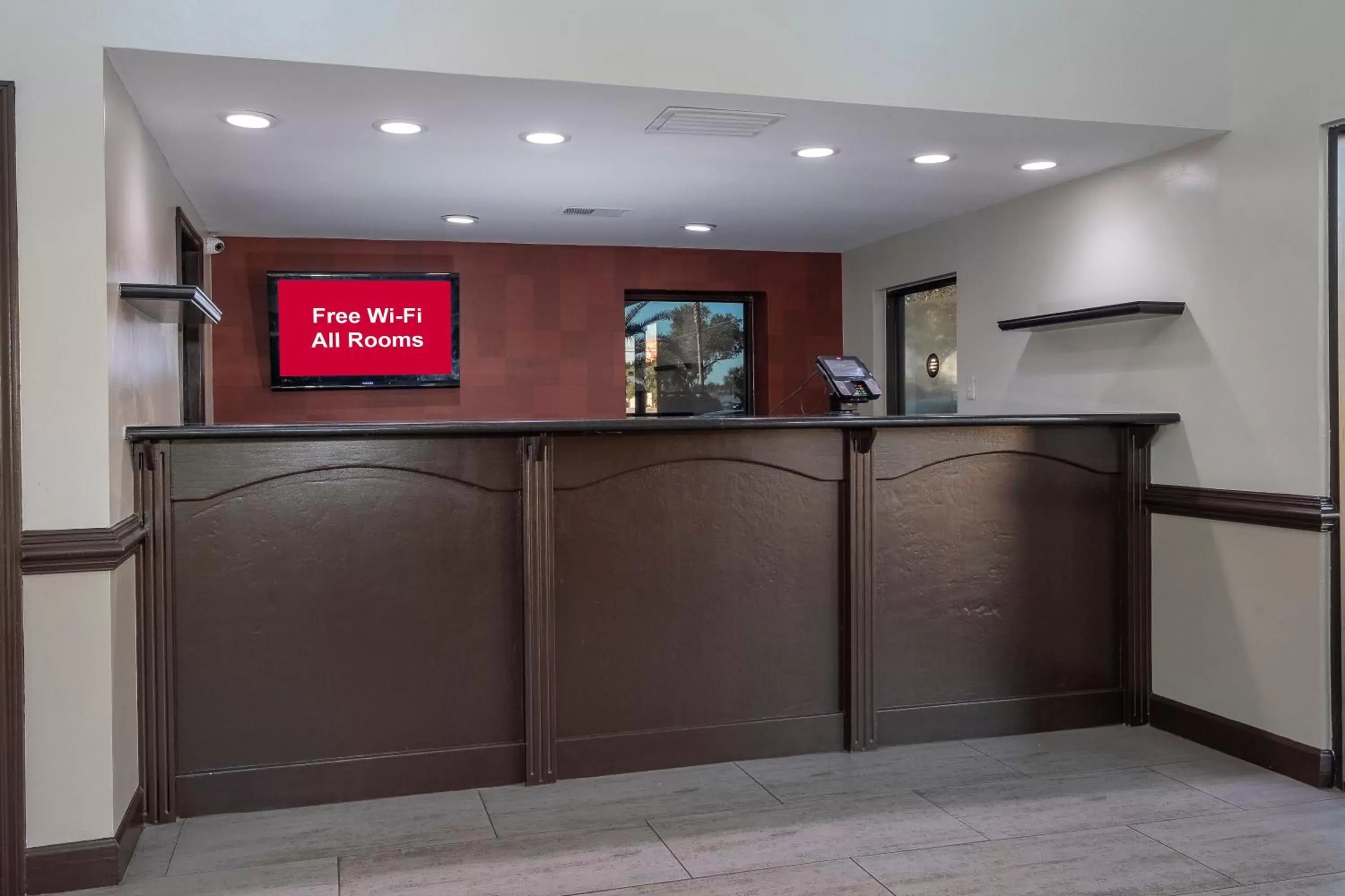 Lobby or reception in Red Roof Inn PLUS+ St. Augustine Lobby or reception in Red Roof Inn PLUS+ St. Augustine