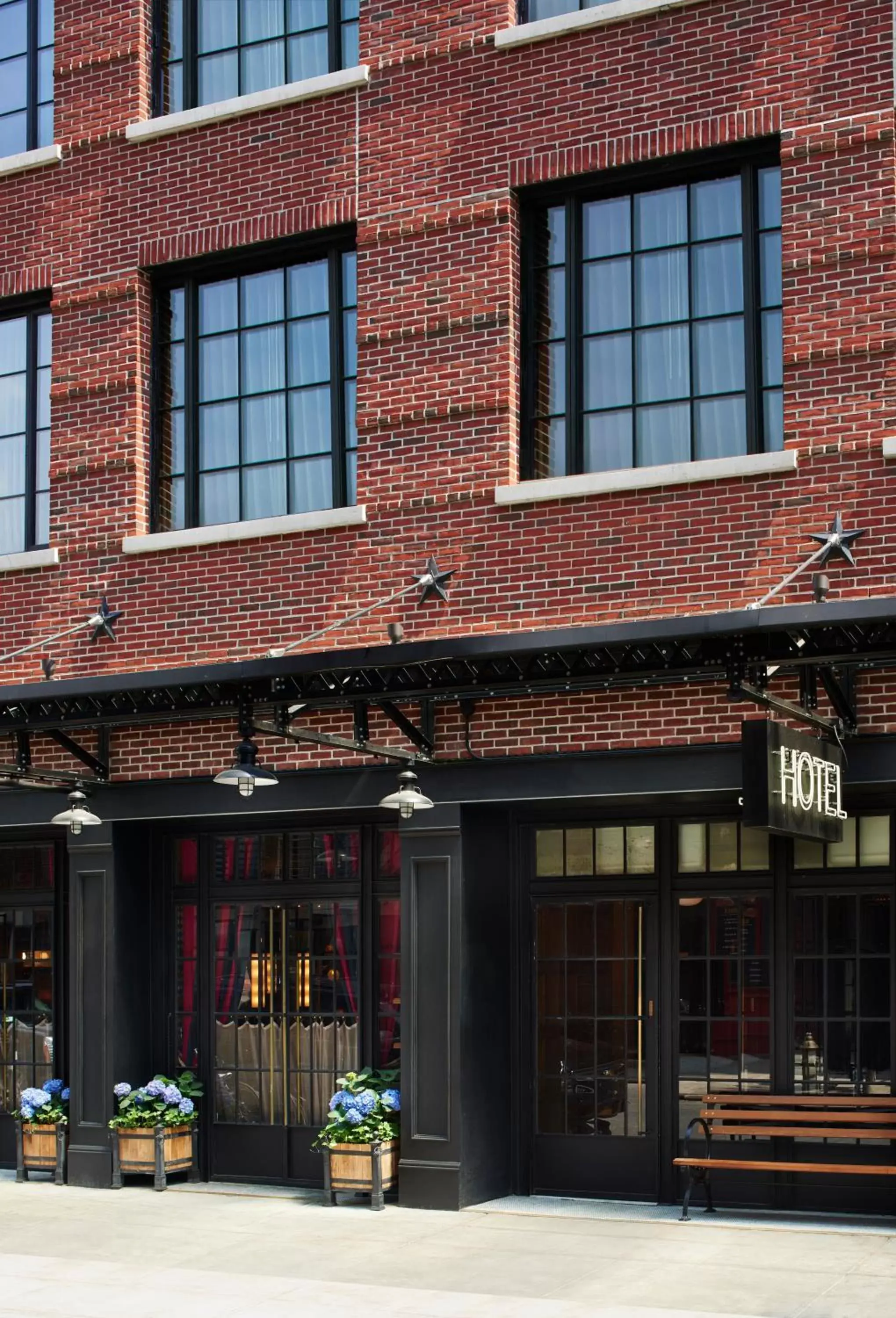 Facade/entrance in The Ludlow Hotel Facade/entrance in The Ludlow Hotel