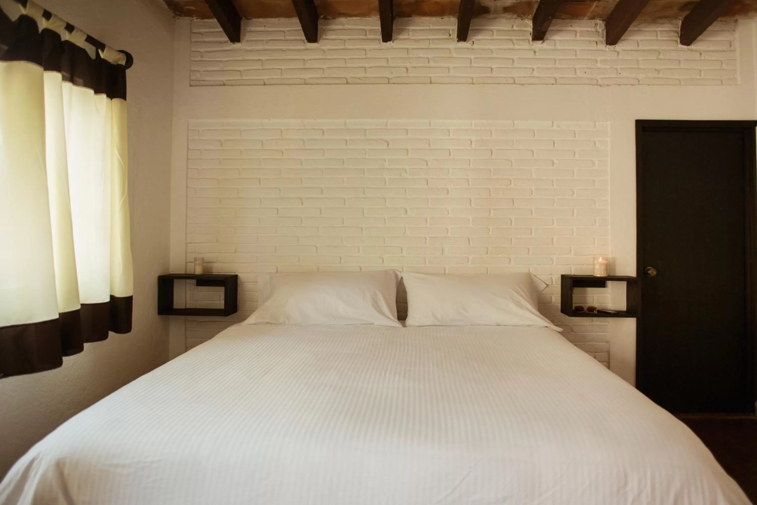 Bed in Hospedaje Temazcaltitla