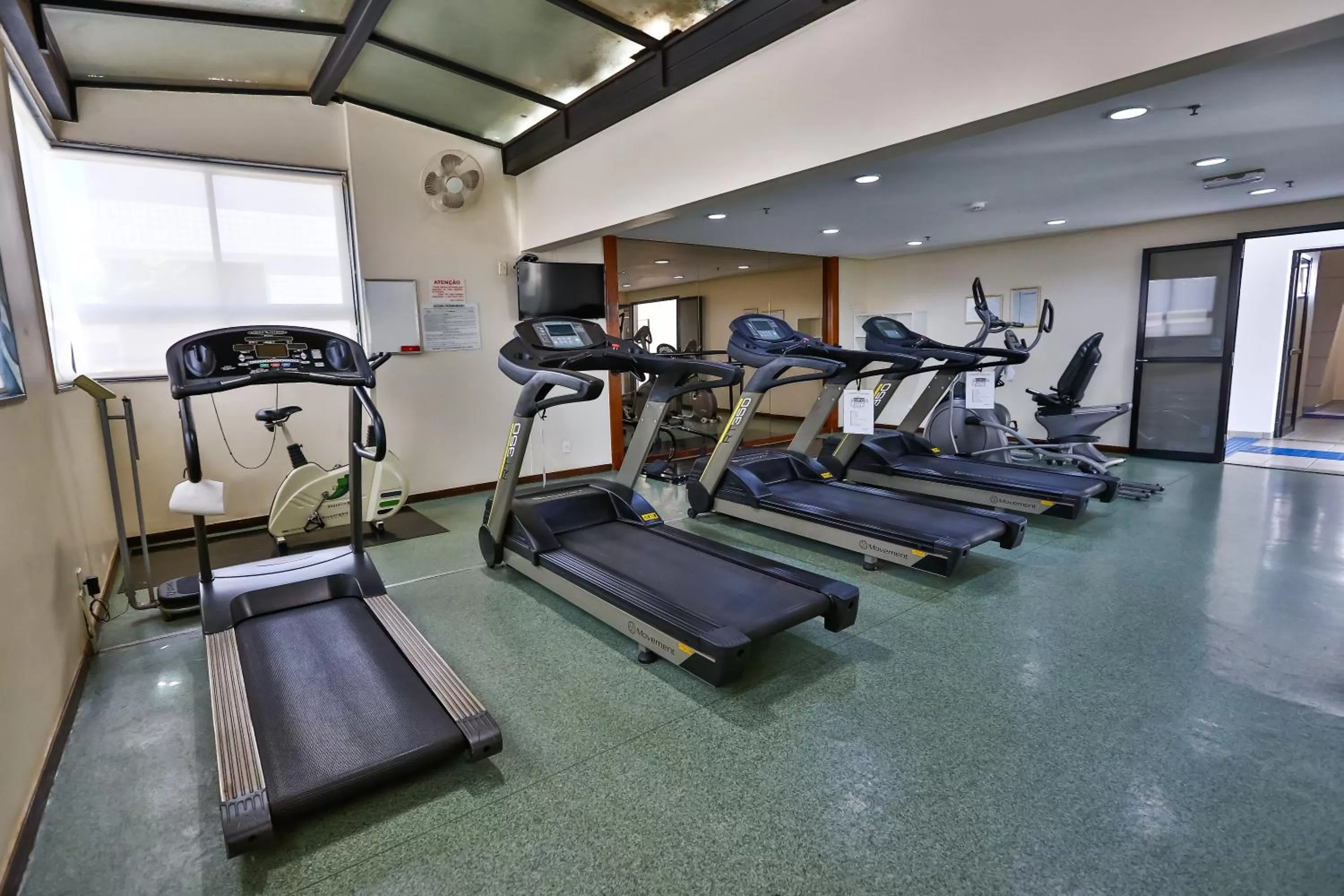 Fitness centre/facilities in Metropolitan Hotel Brasília