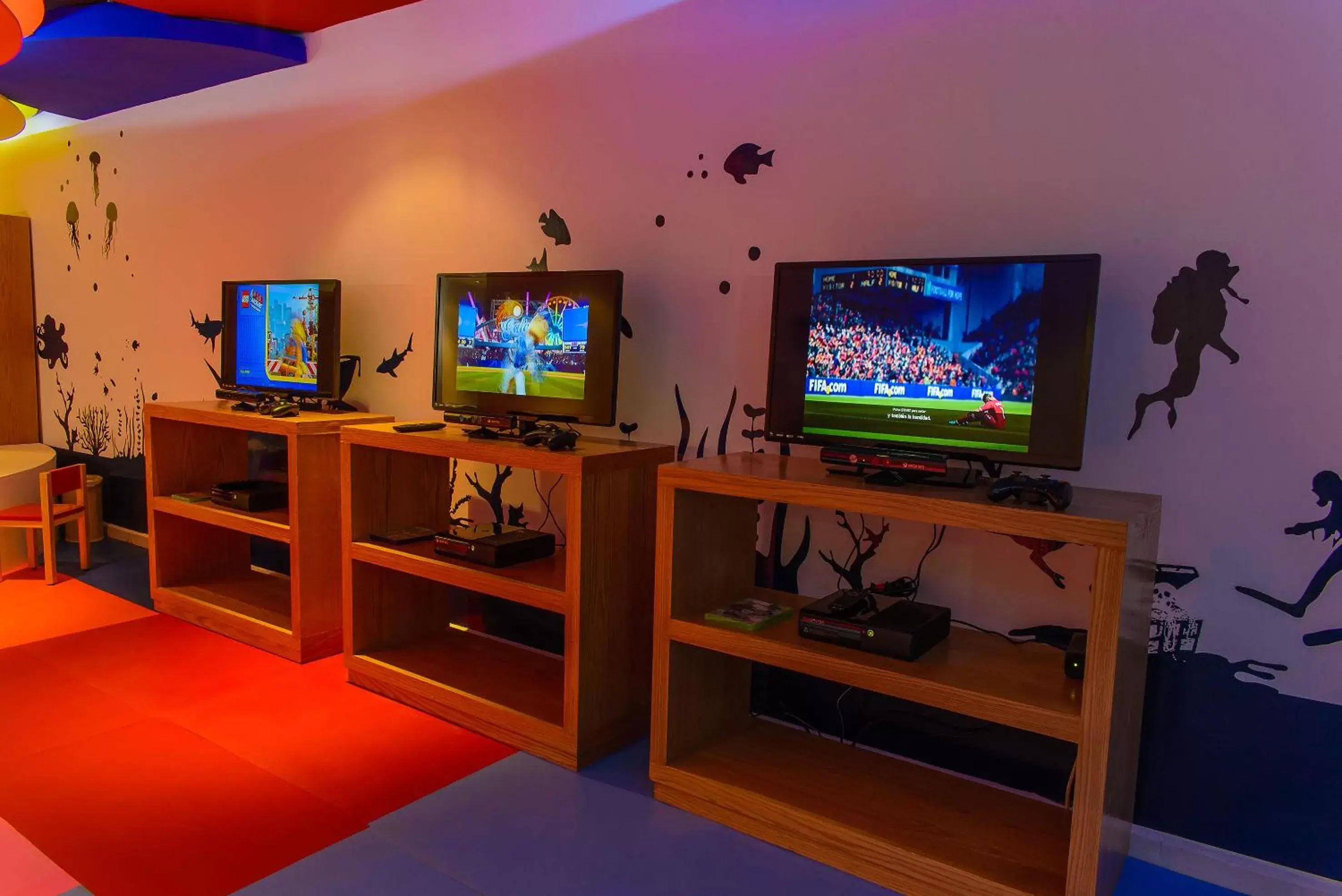 Kids's club, TV/Entertainment Center in Krystal Grand Cancun