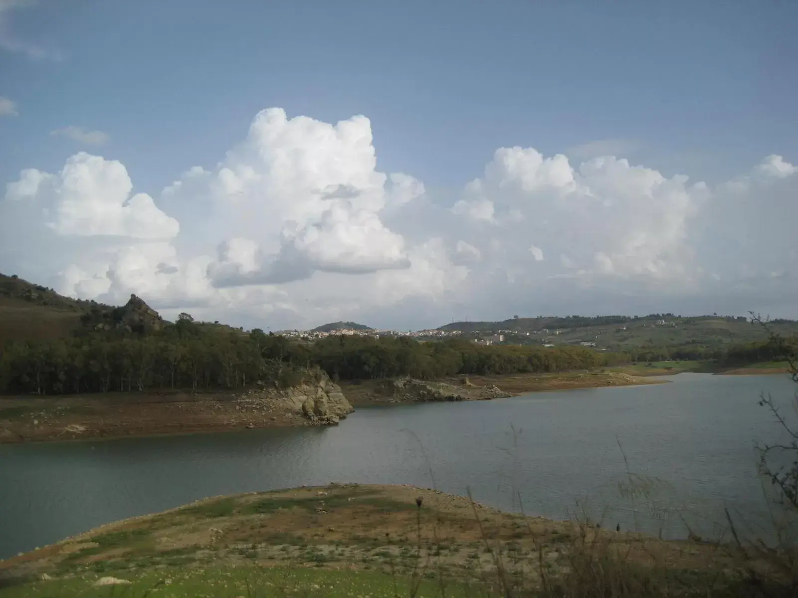 Natural landscape, River View in Oasi del Lago