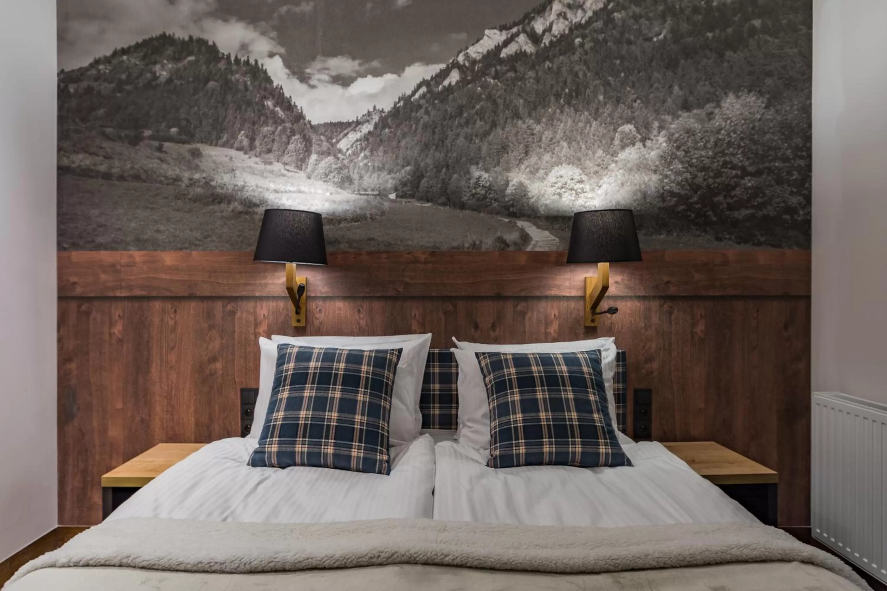 Bed in Szczawnica Park Resort & Spa