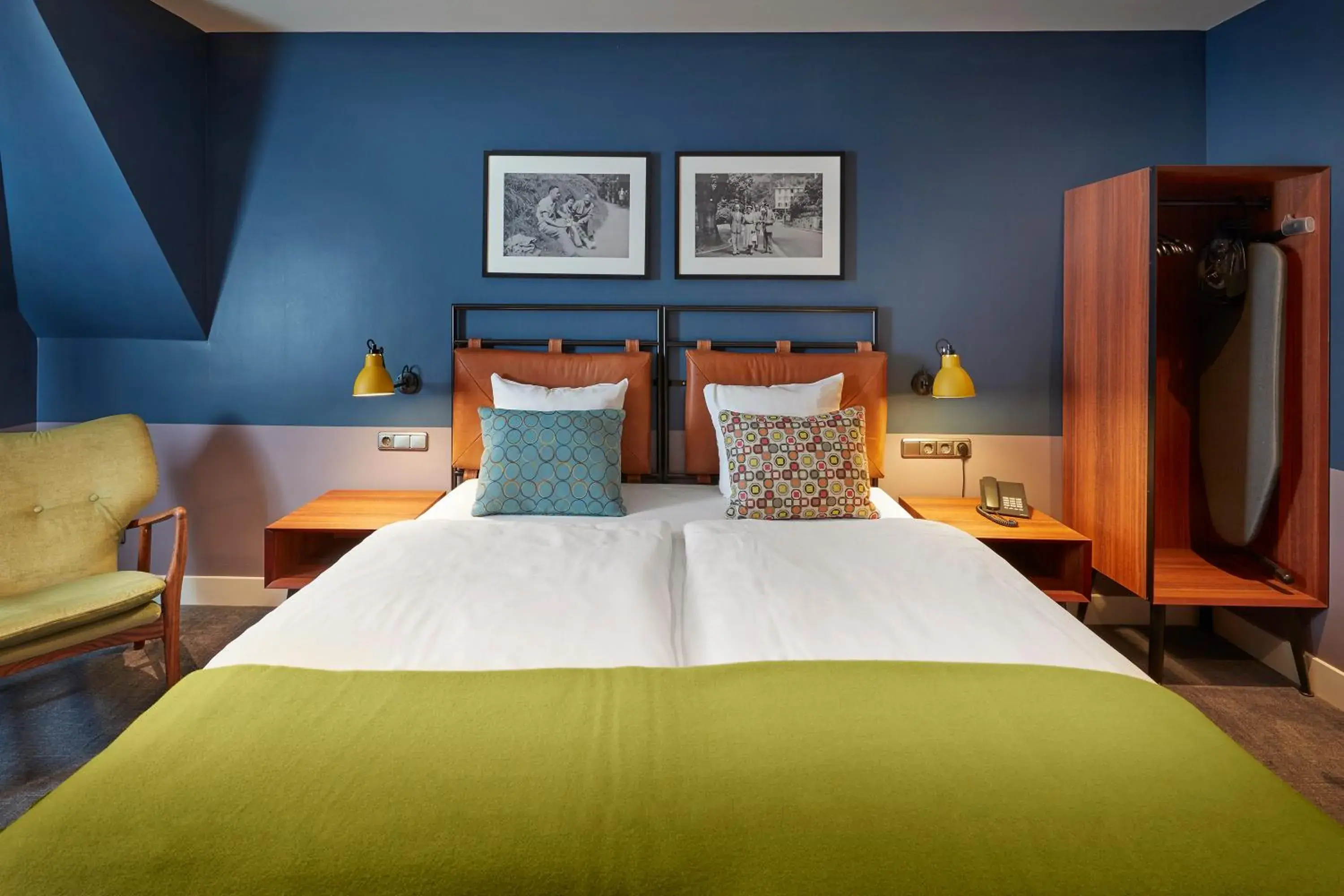 Bedroom, Bed in Hotel Lion D'Or