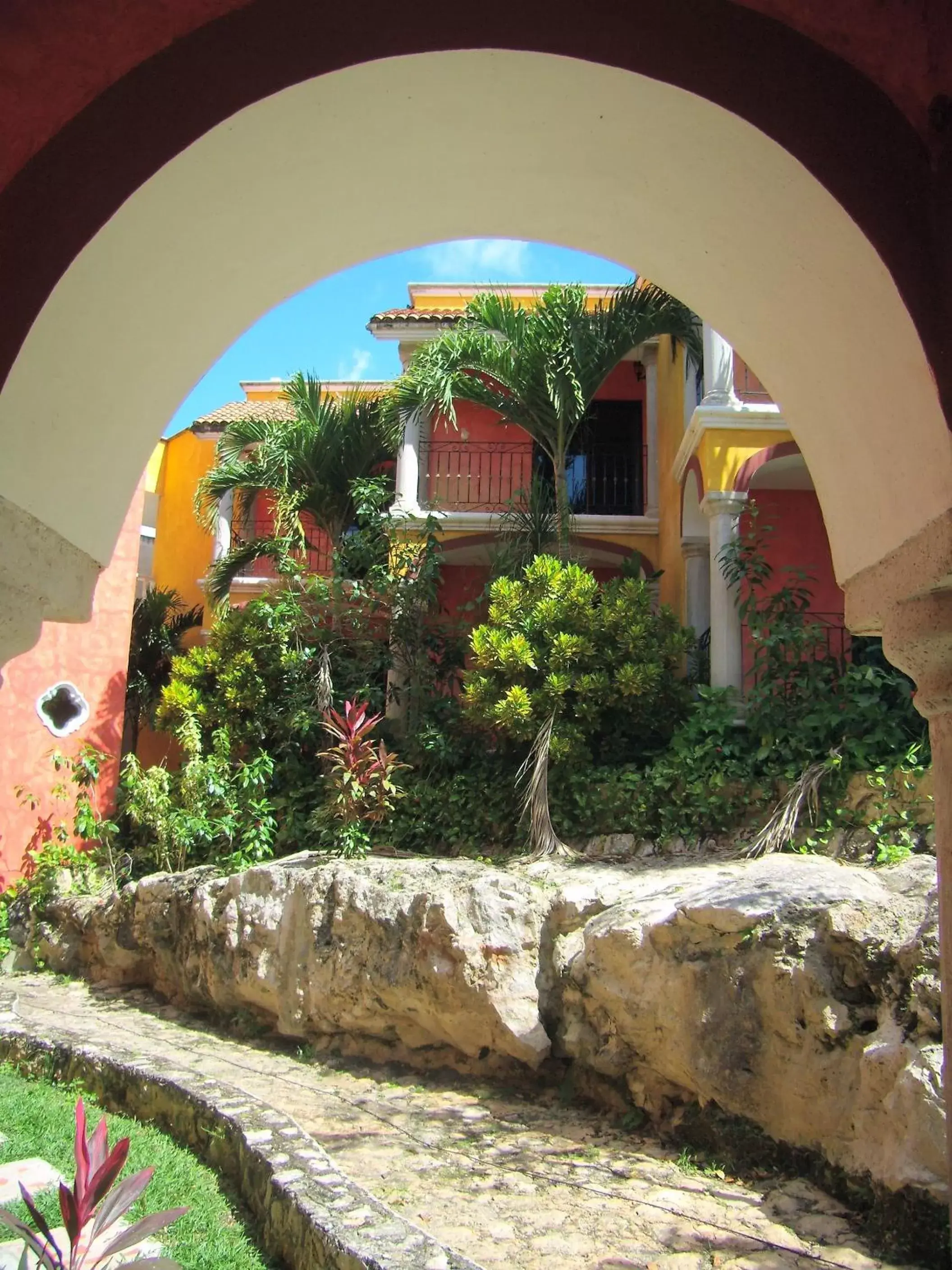 Decorative detail, Property Building in Ecotel Quinta Regia