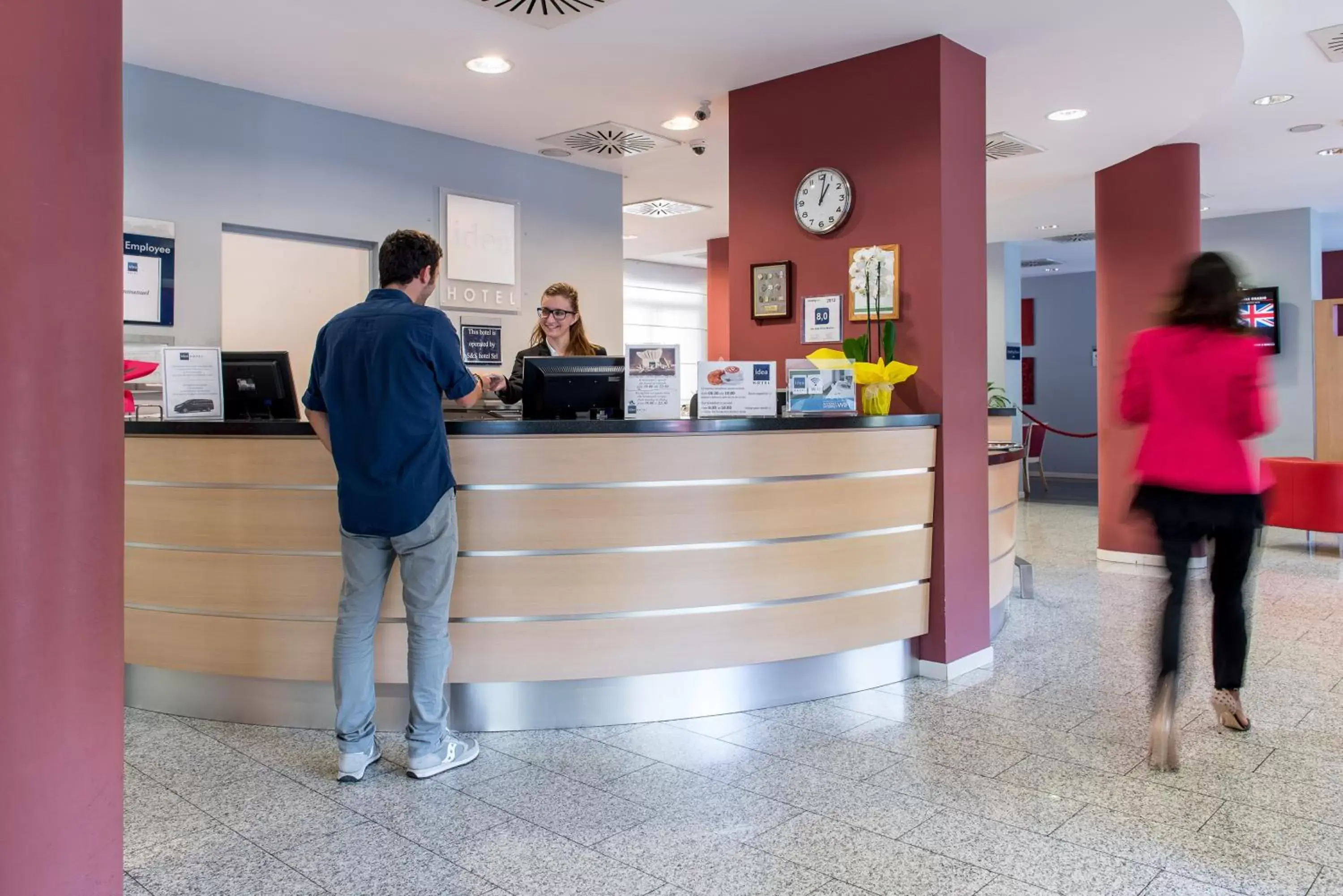 Lobby or reception, Lobby/Reception in Idea Hotel Torino Mirafiori