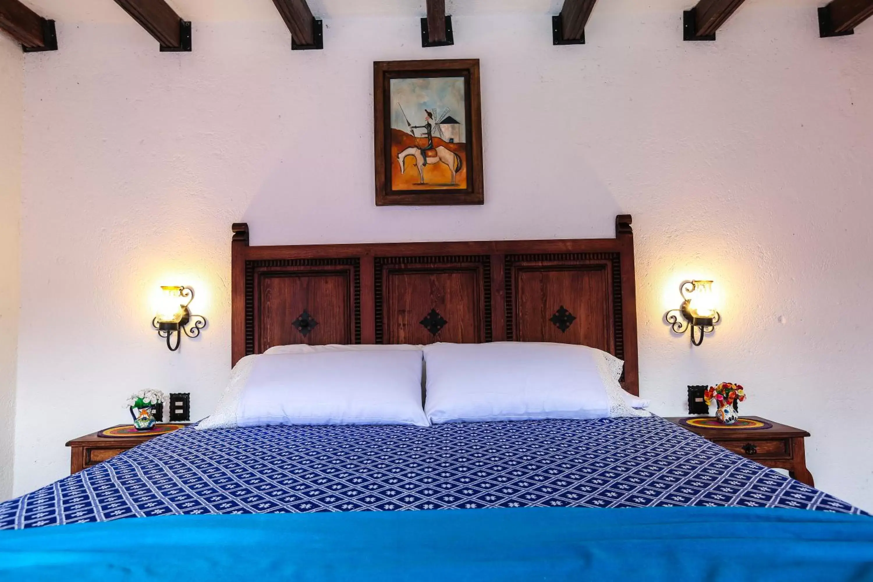 Bed in El mesón del Quijote