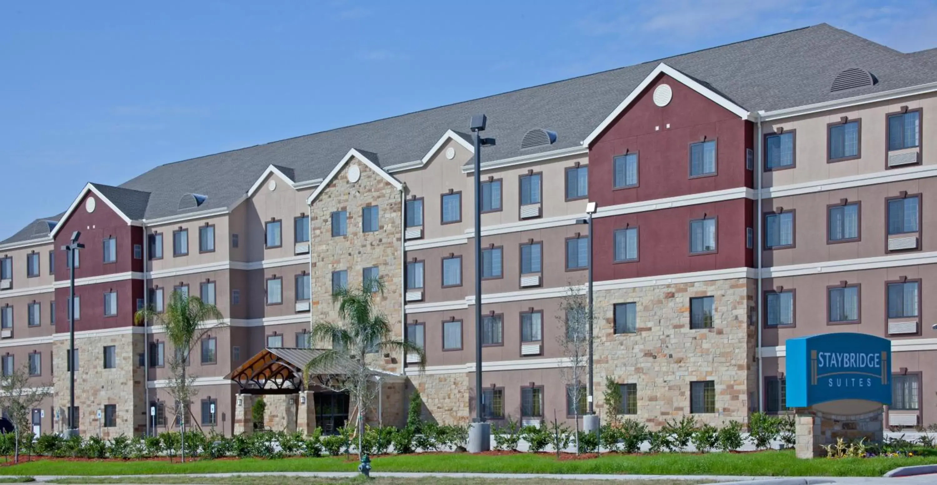 Property building in Staybridge Suites Houston Stafford - Sugar Land, an IHG Hotel