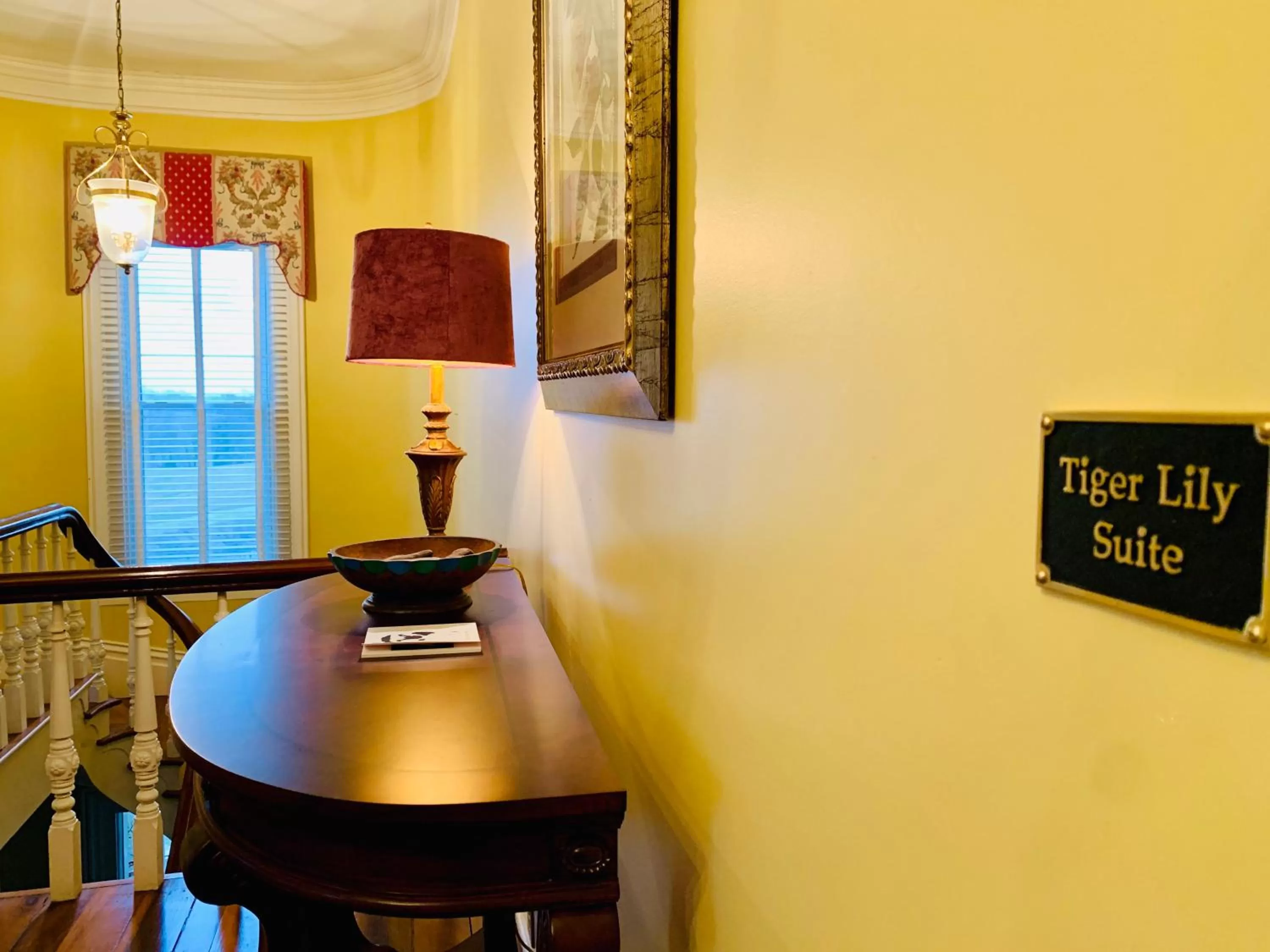 Decorative detail in Wildflower Ranch Inn