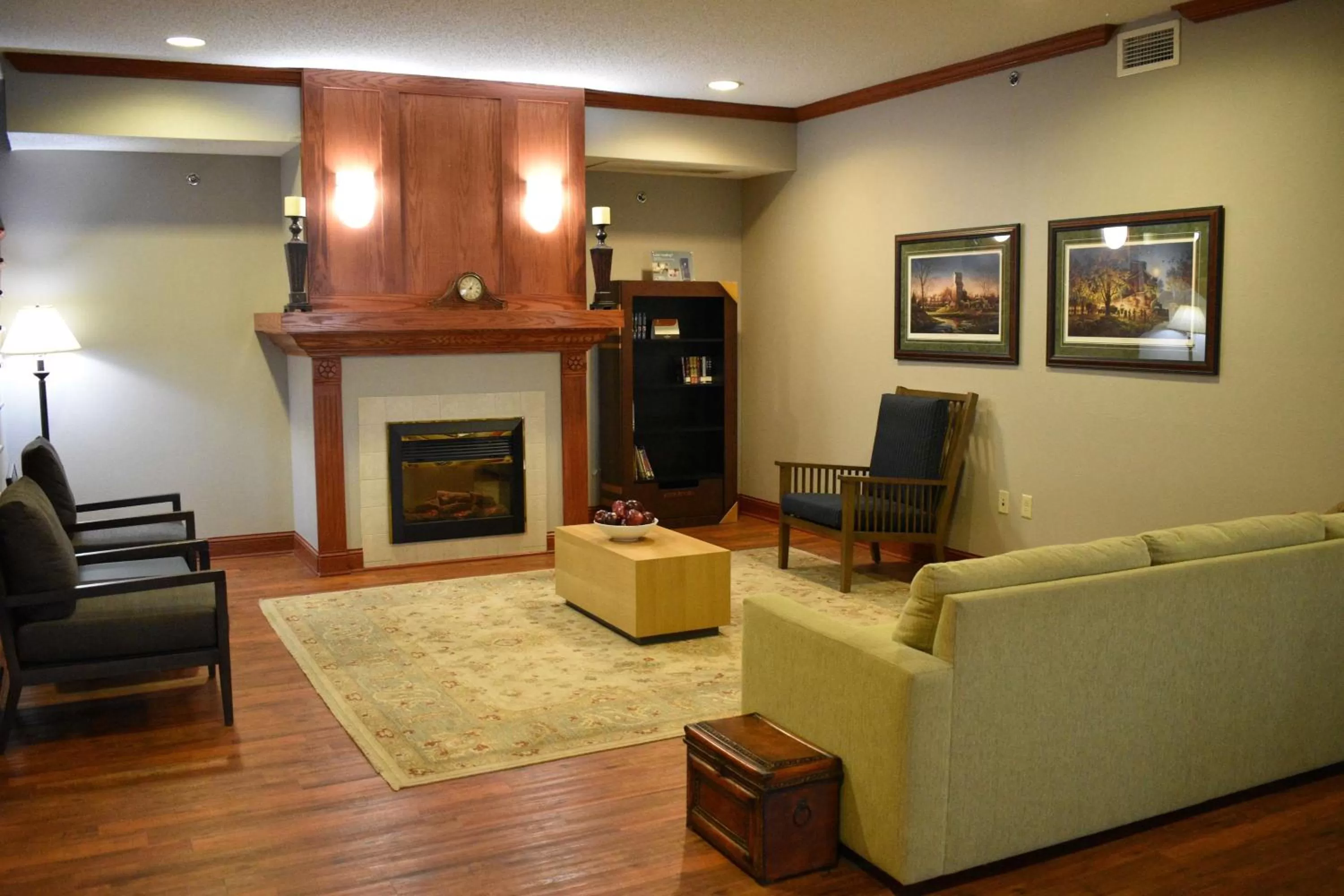 Lobby or reception, Seating Area in Country Inn & Suites by Radisson, Northwood, IA
