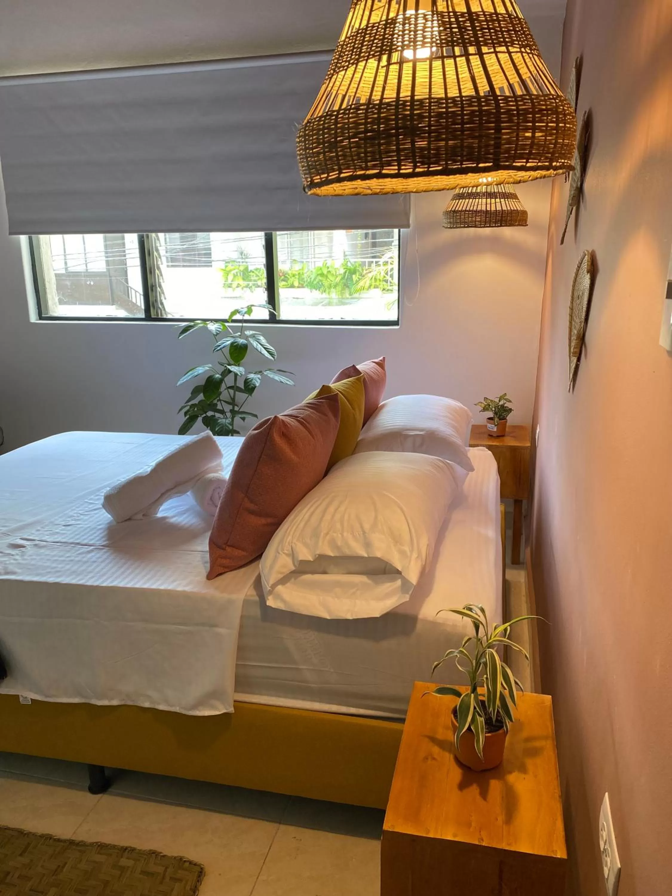 Bed in Luum Guest House