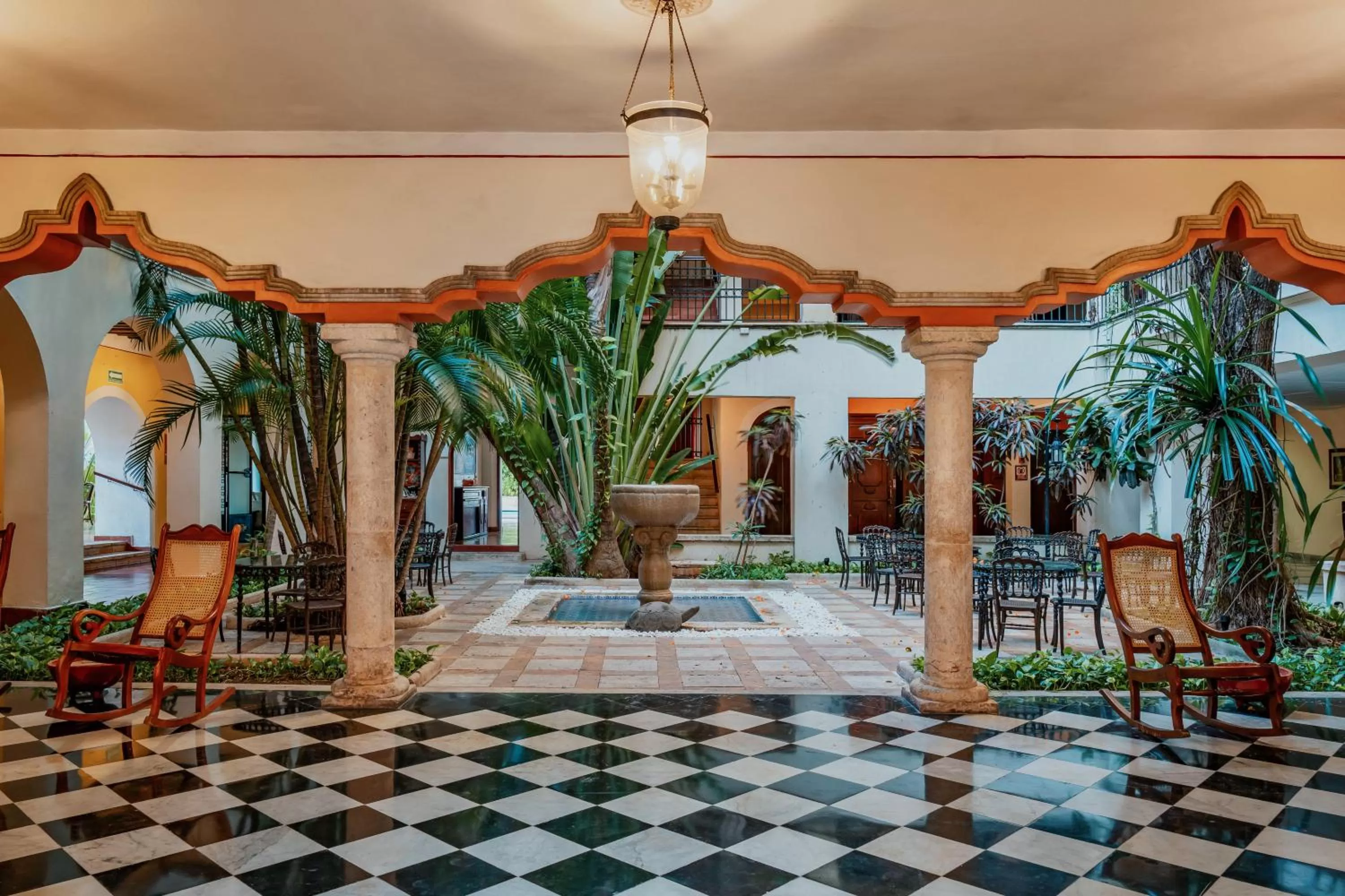 Garden in Casa del Balam Merida