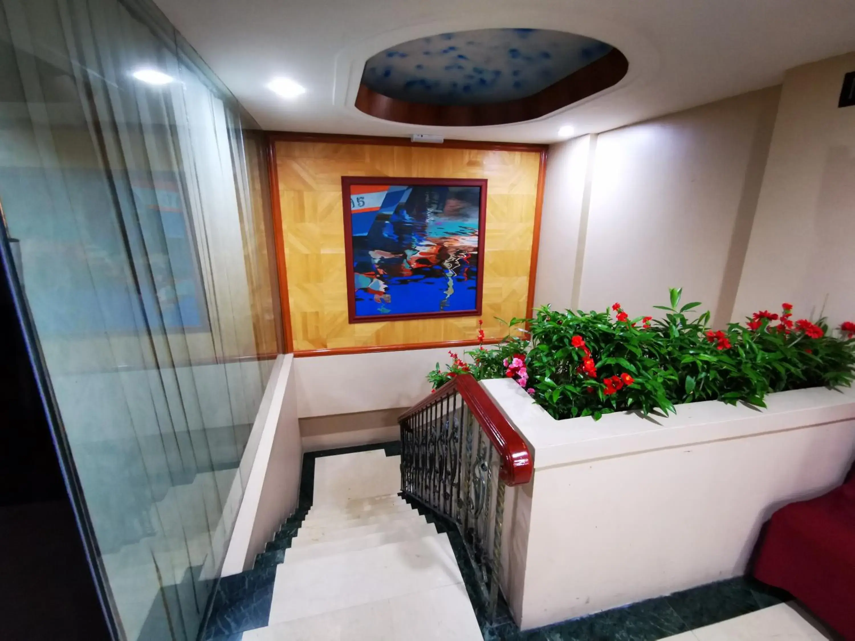 Lobby or reception in Hotel Sandakan