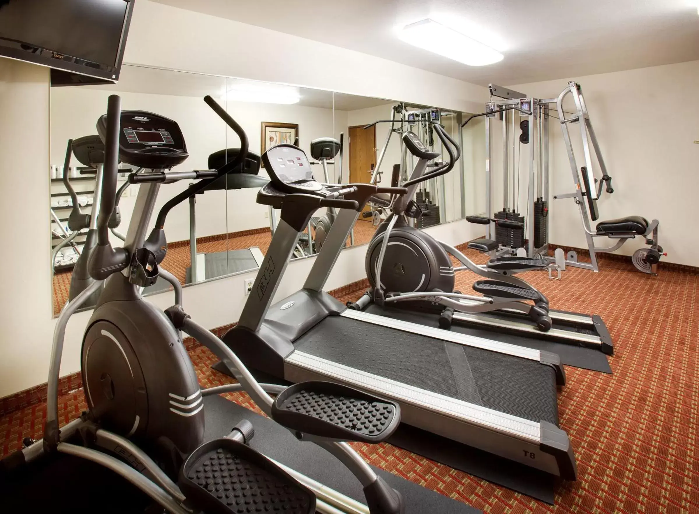 Fitness centre/facilities, Fitness Center/Facilities in AmericInn by Wyndham Johnston Des Moines