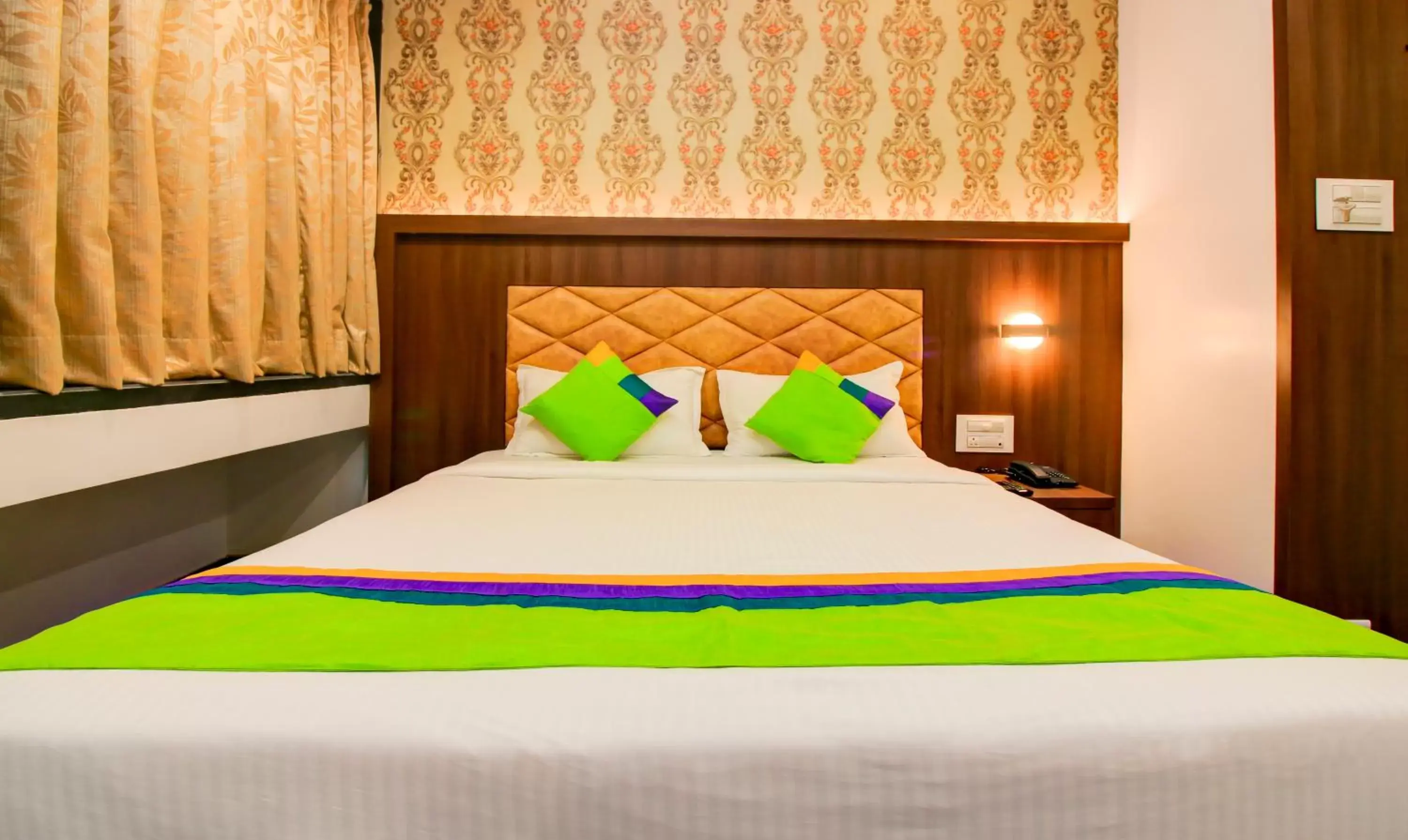 Bedroom, Bed in Treebo Arvind Residency Bedroom, Bed in Treebo Arvind Residency