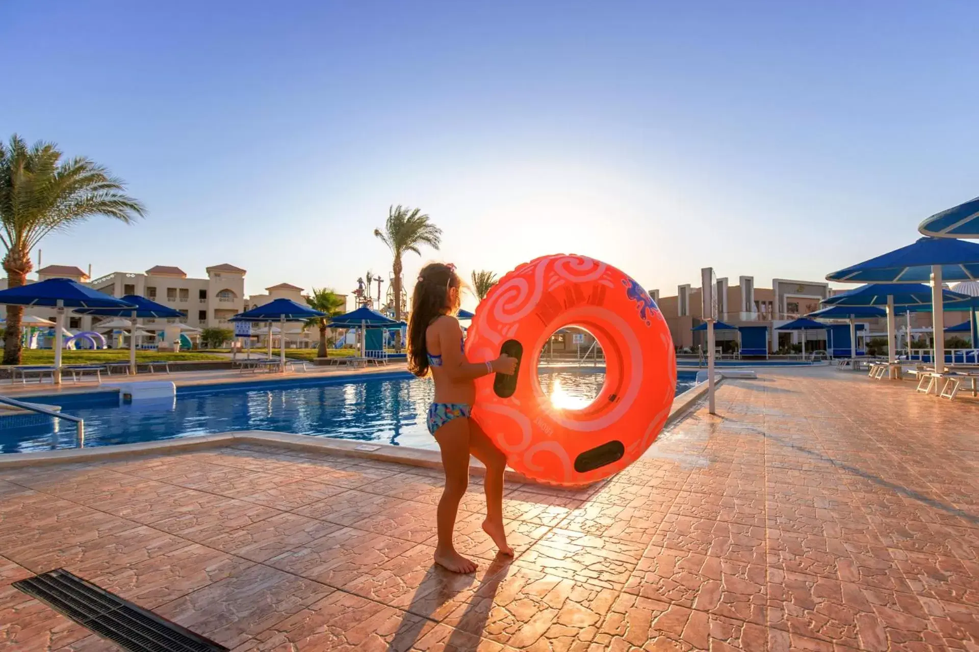 Swimming Pool in Pickalbatros Aqua Park Resort - Hurghada