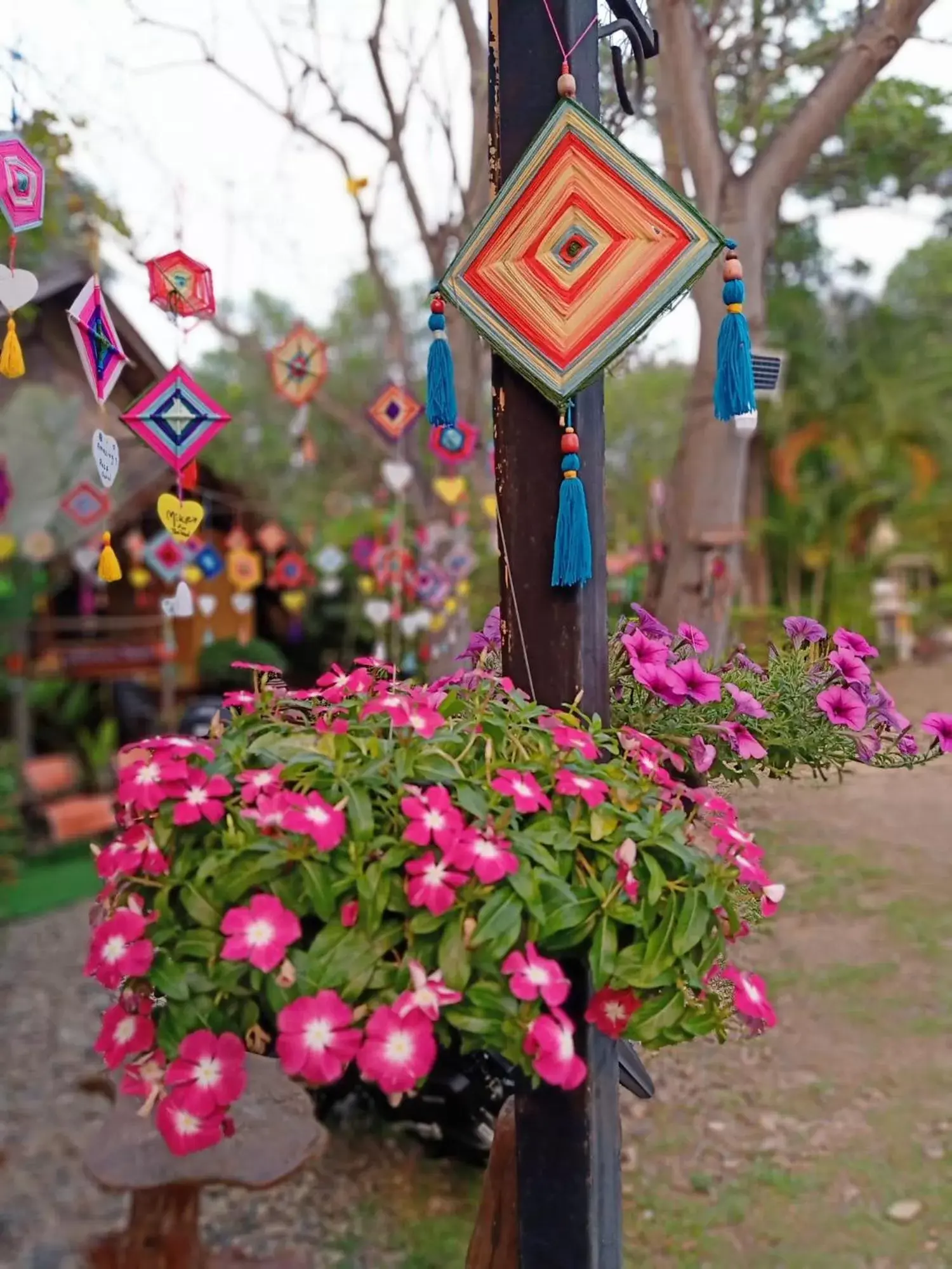 Garden in Pura Vida Pai Resort