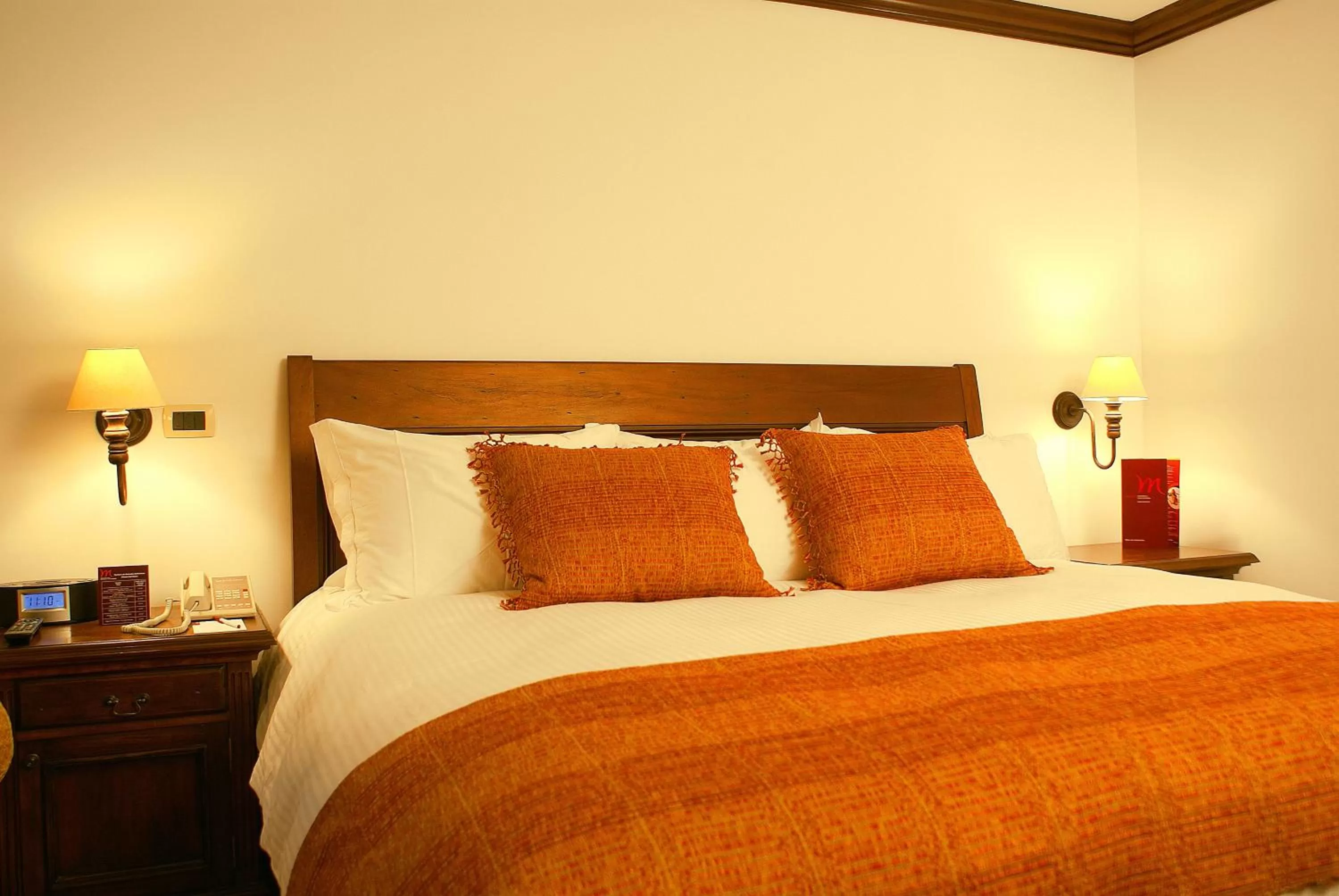 Bed in Hotel Casa Veranda Guatemala