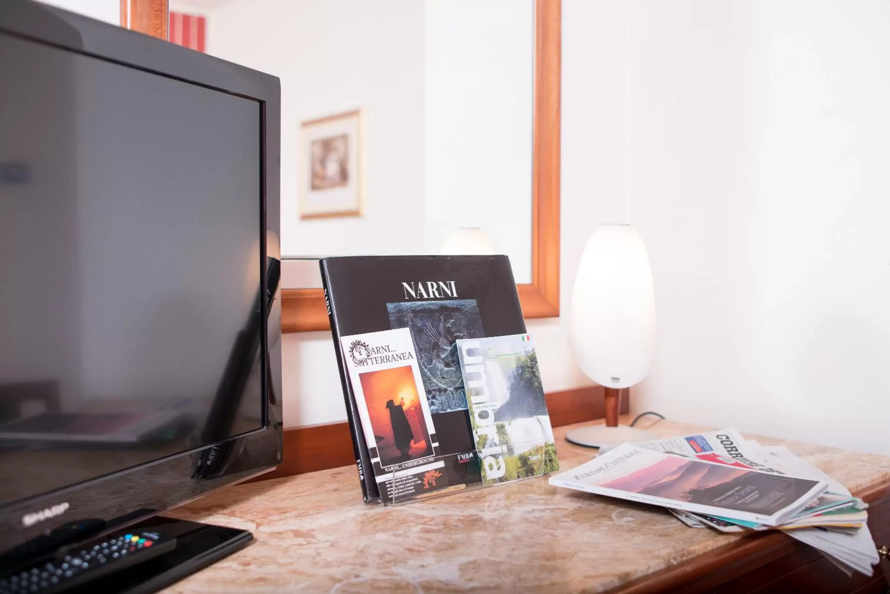 TV and multimedia, TV/Entertainment Center in Terra Umbra Hotel