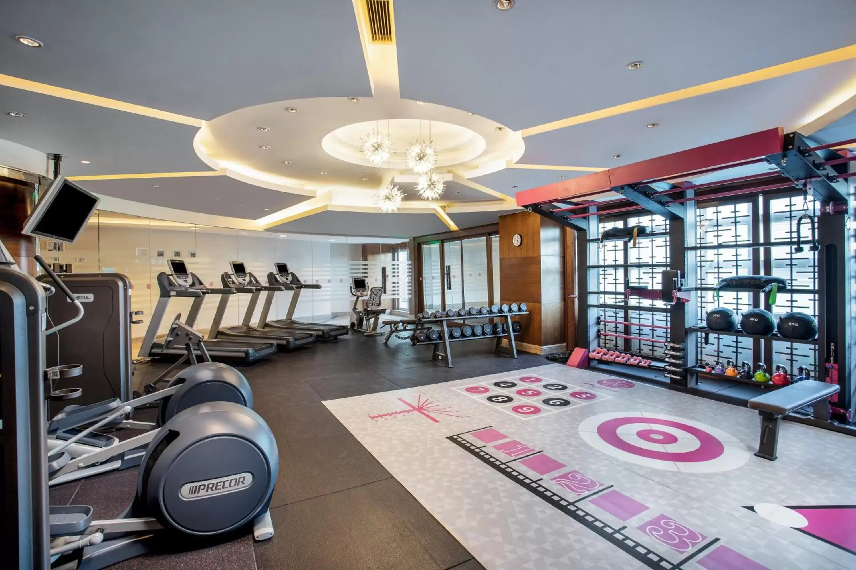 Spa and wellness centre/facilities, Fitness Center/Facilities in Crowne Plaza Shanghai Fudan, an IHG Hotel