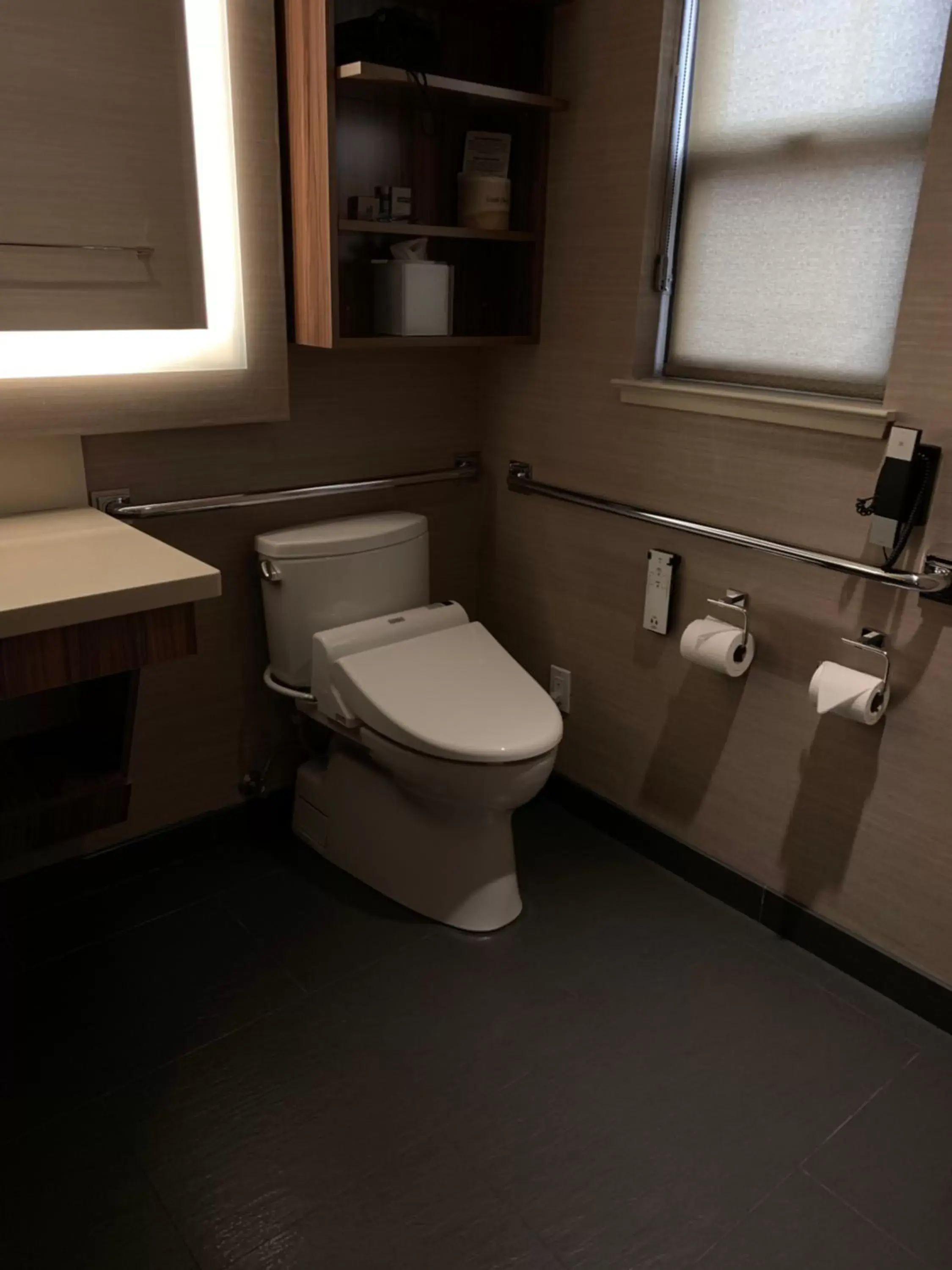 Toilet, Bathroom in Hotel Strata