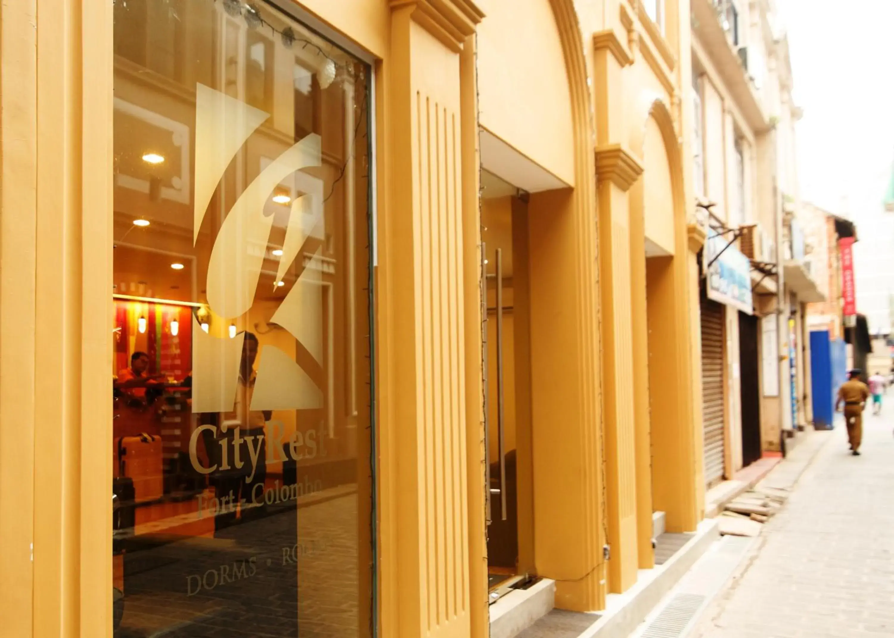 Facade/entrance in CityRest Fort Facade/entrance in CityRest Fort