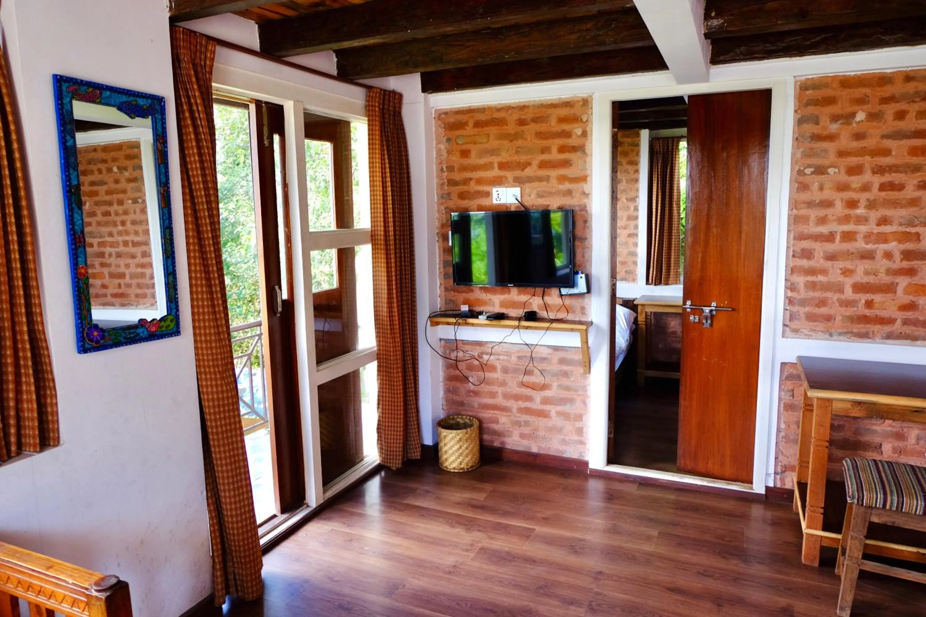 Living room in Hotel At The End Of The Universe