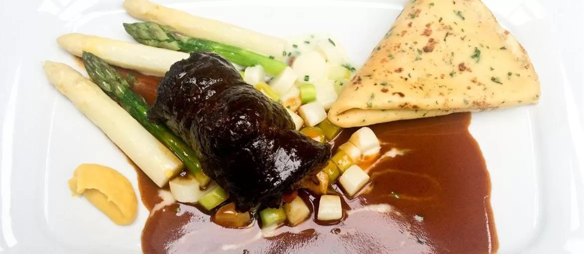 Food and drinks in Hotel Krone