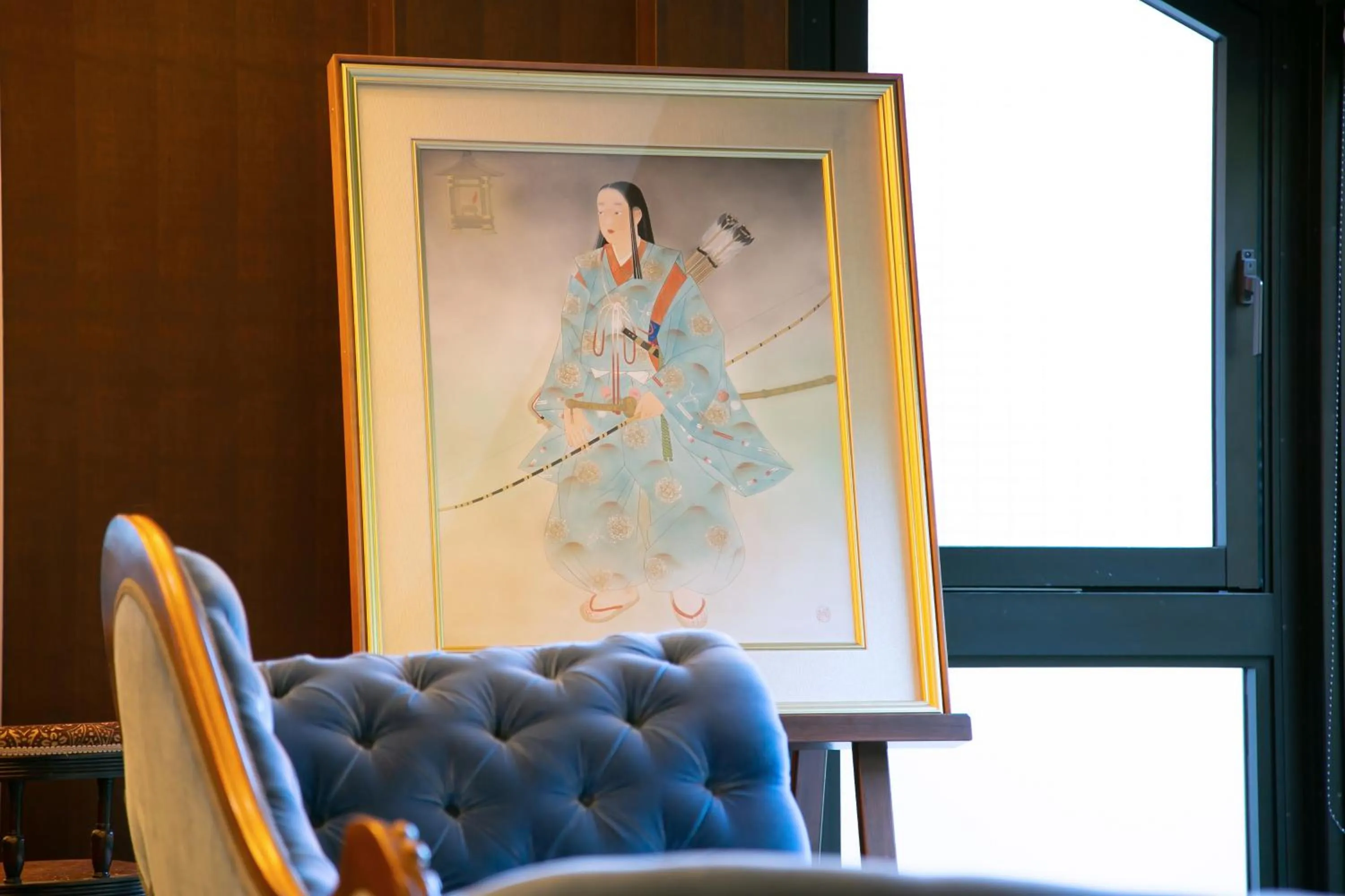 Decorative detail in Art & Music Spa Resort Manatei Hakone