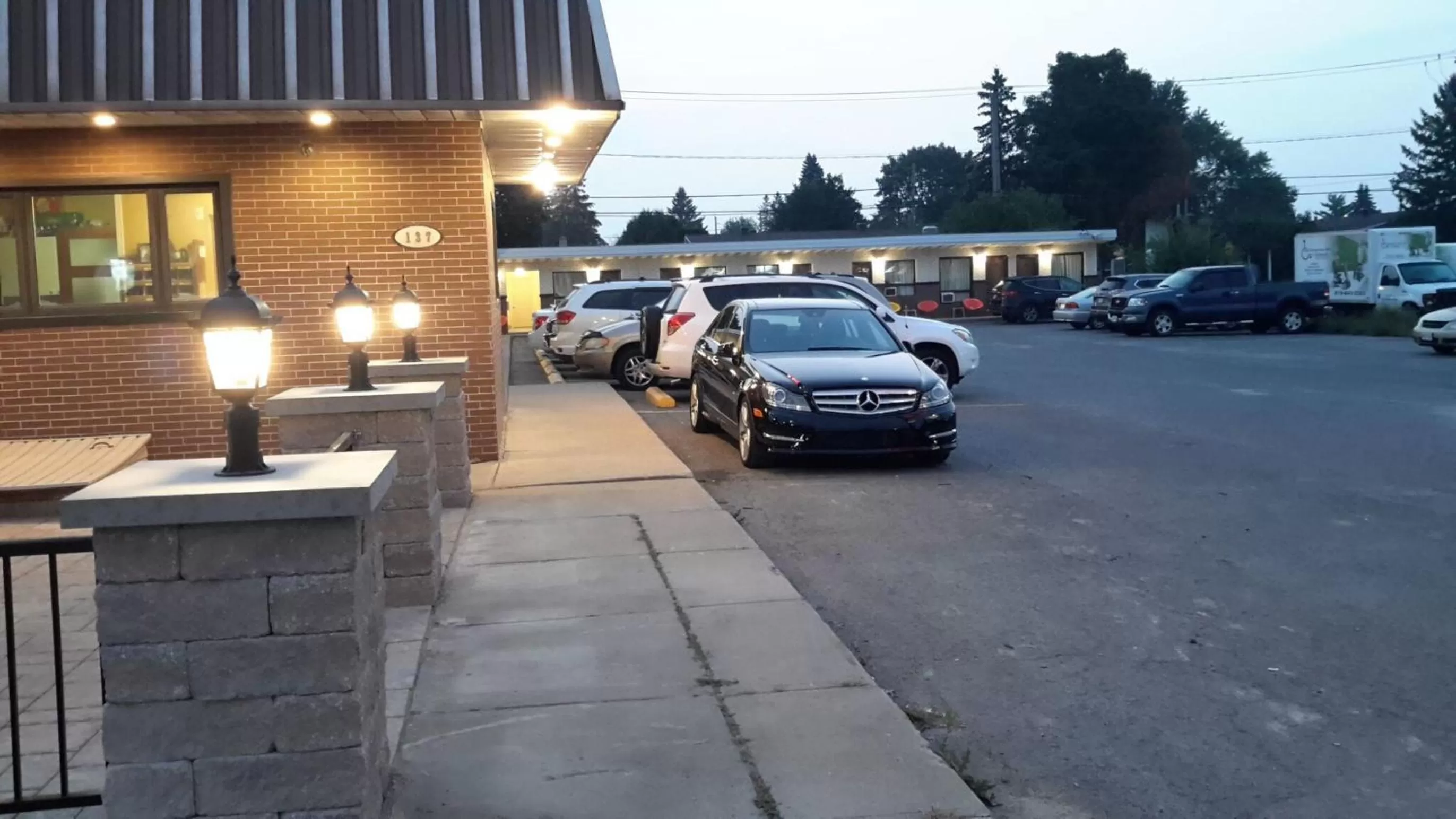 Decorative detail in Motel Ritz