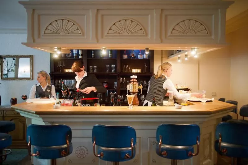 Lounge or bar in Hotel Aselager Mühle