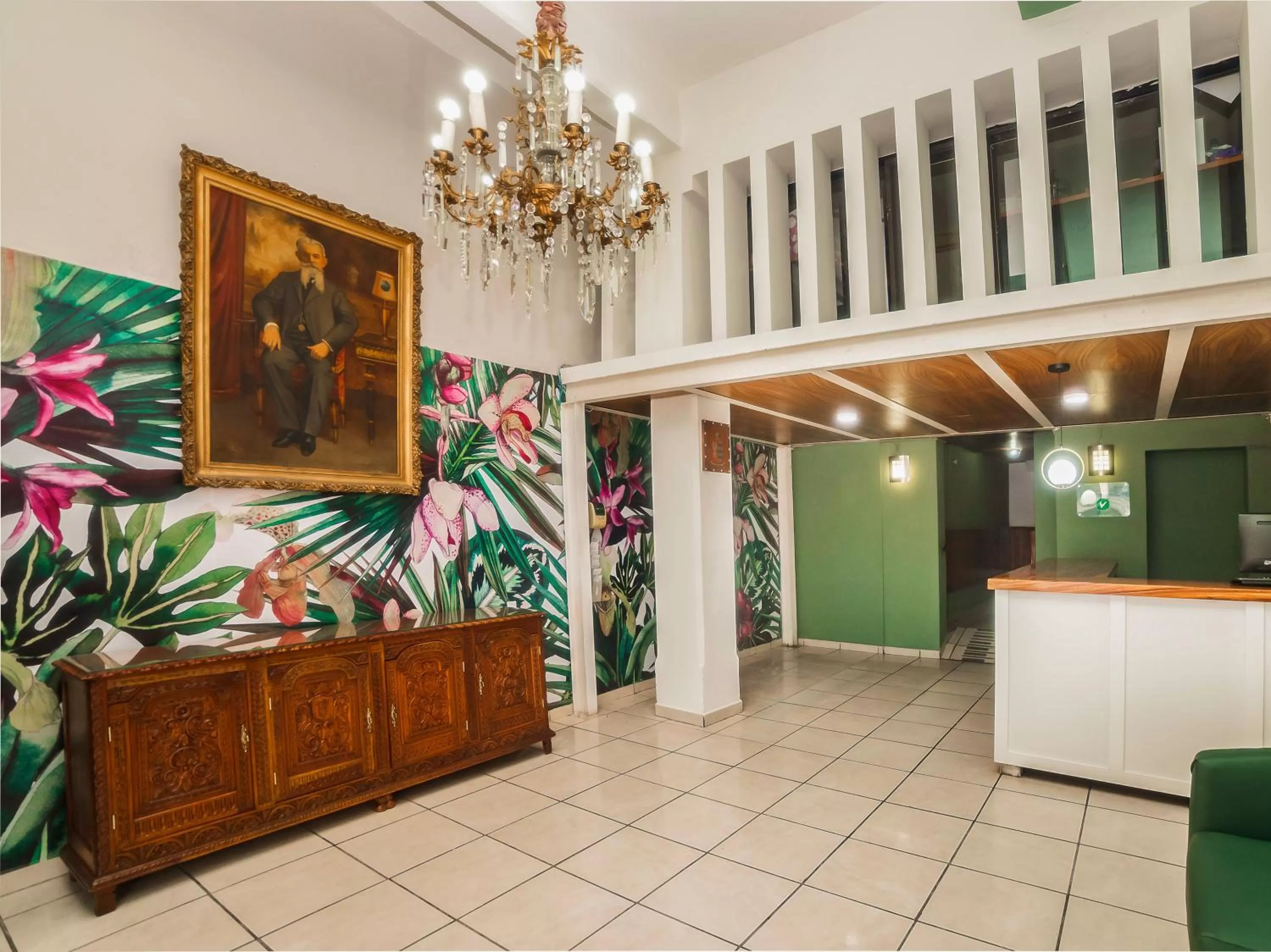 Lobby or reception in Hotel Trianon
