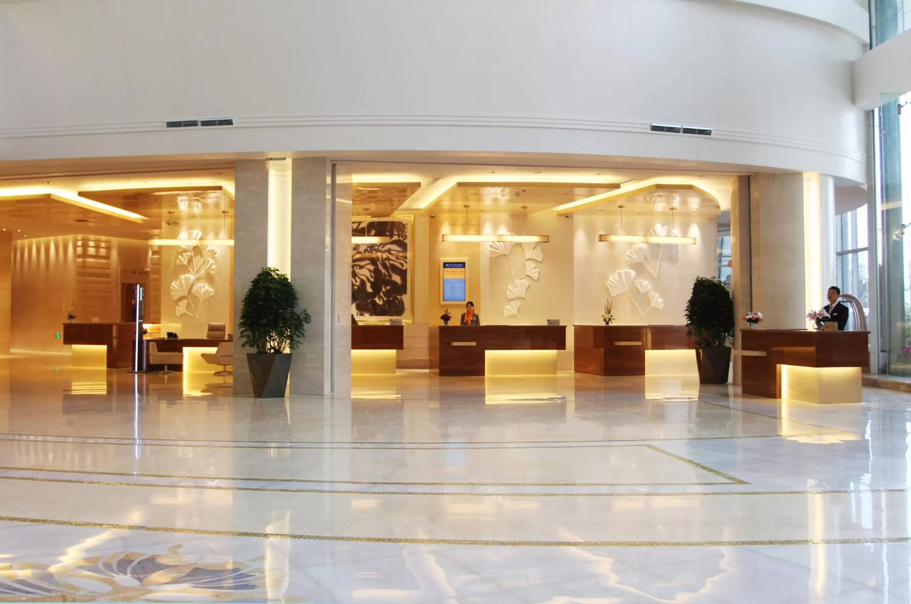 Lobby or reception in Pullman Linyi Lushang