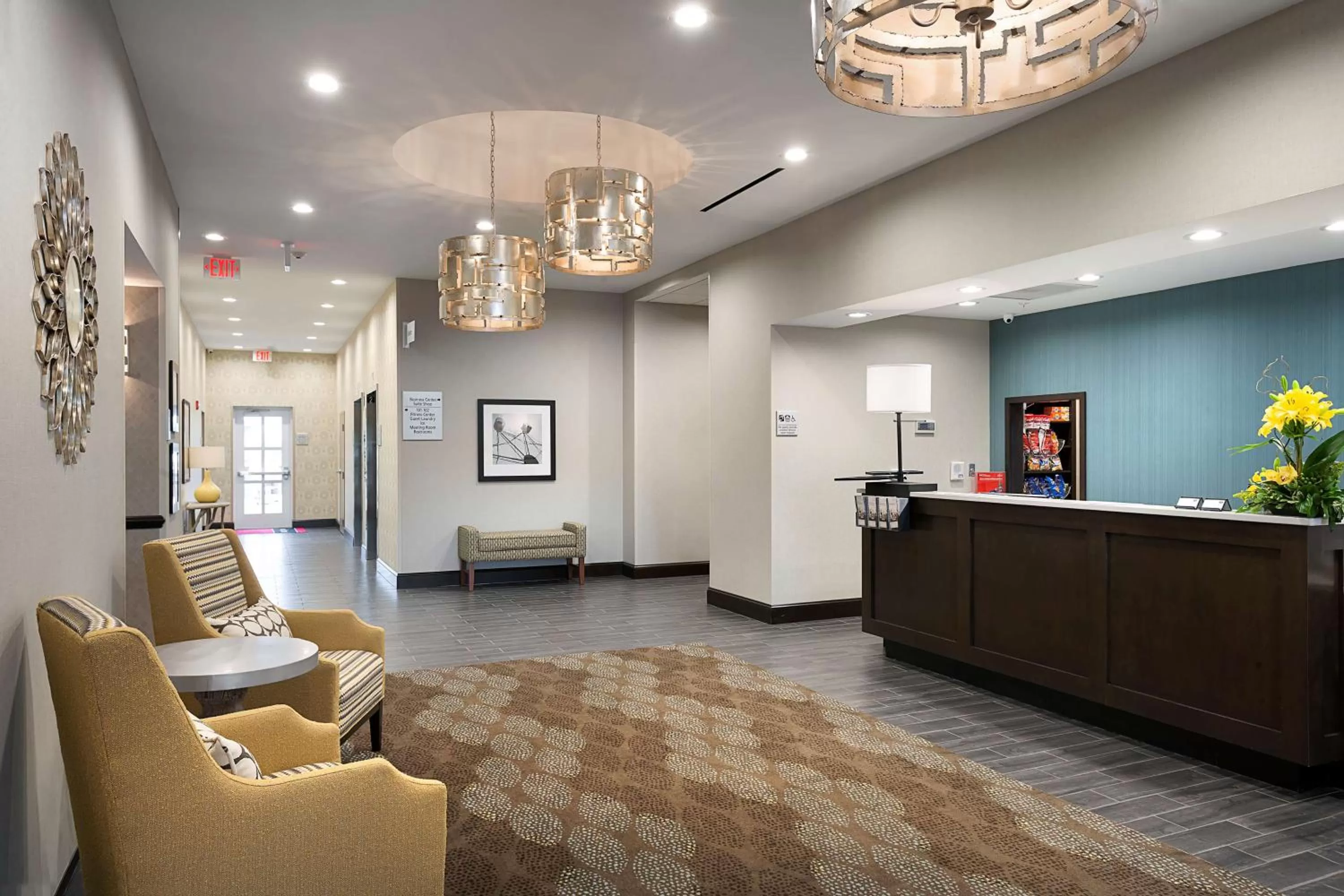 Lobby or reception in Hampton Inn and Suites Fort Mill, SC