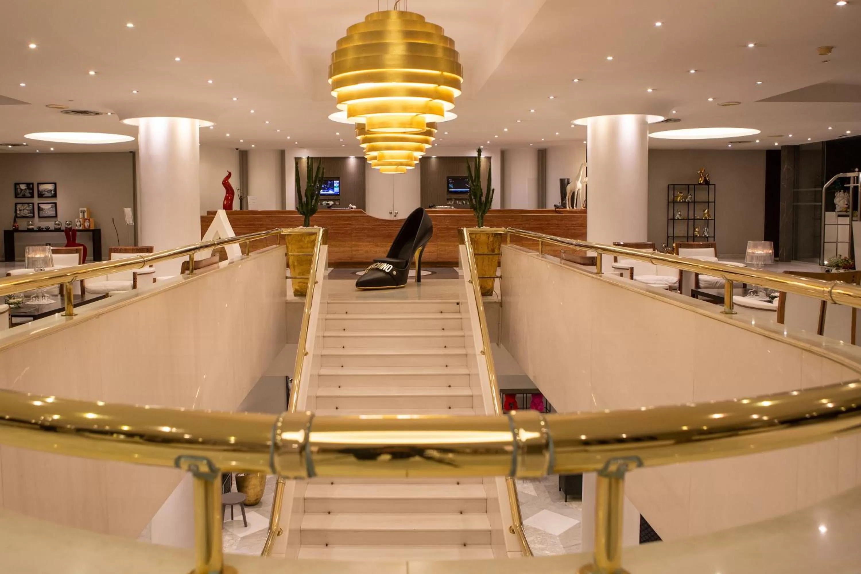 Lobby or reception in Mec Paestum Hotel